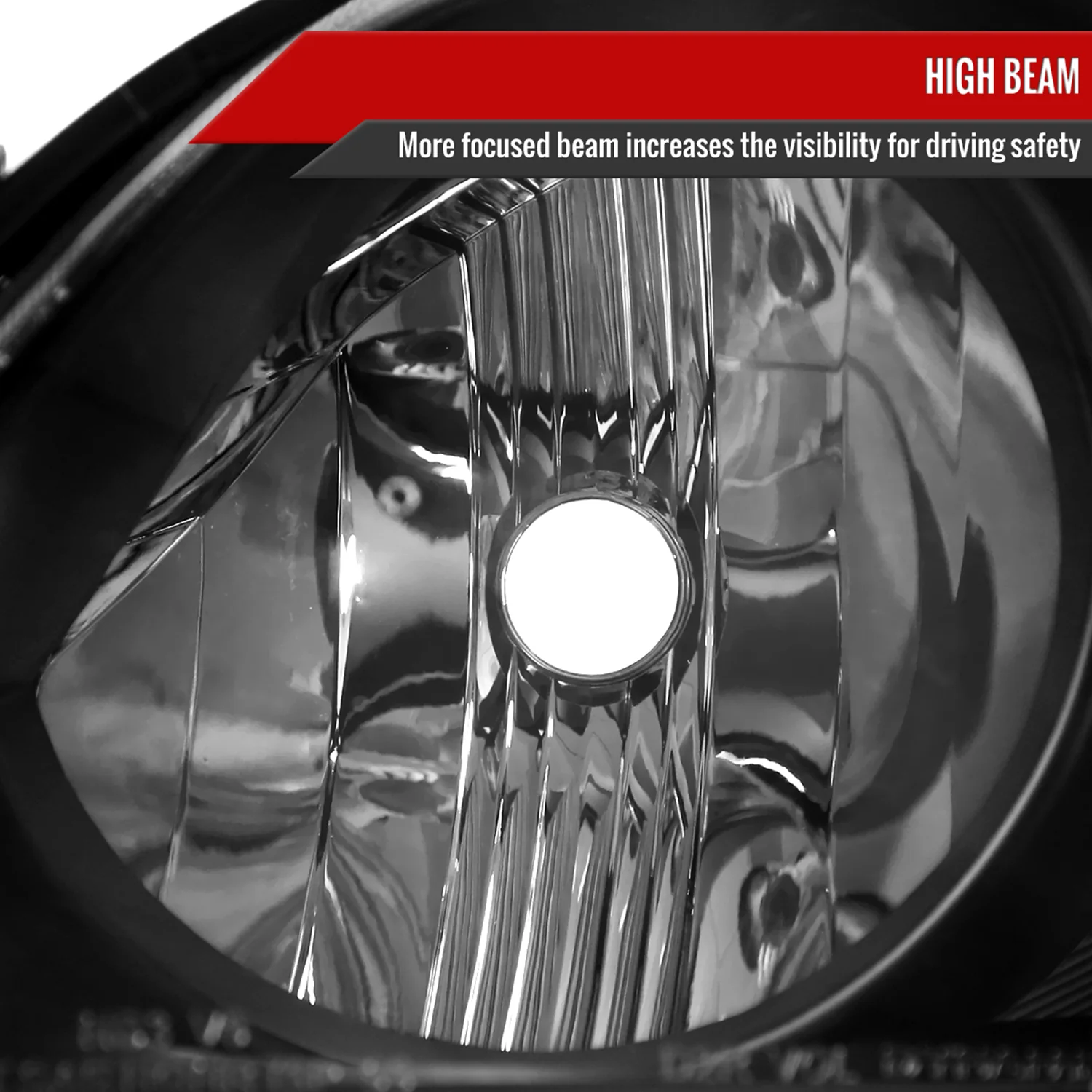 2001-2005 Lexus IS300 Factory Style Crystal Headlights Matte Black/Clear Lens - Image 4