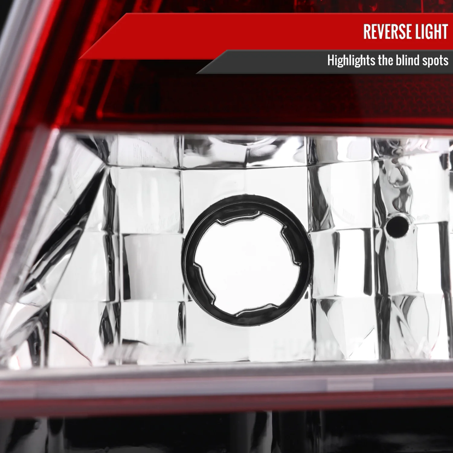 2001-2005 Lexus IS300 LED Tail Lights Chrome Housing/Red Clear Lens - Image 4
