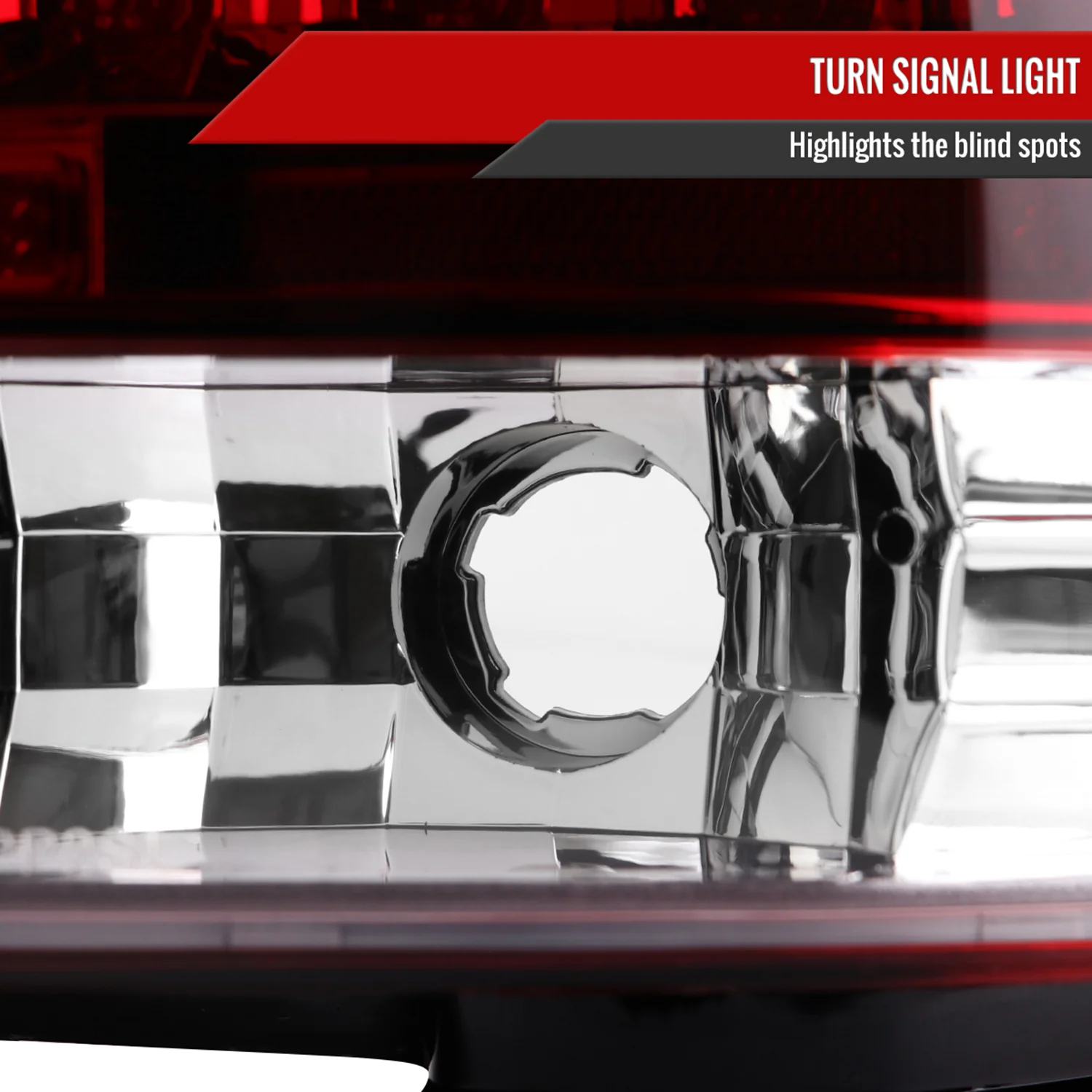 2001-2005 Lexus IS300 LED Tail Lights Chrome Housing/Red Clear Lens - Image 5
