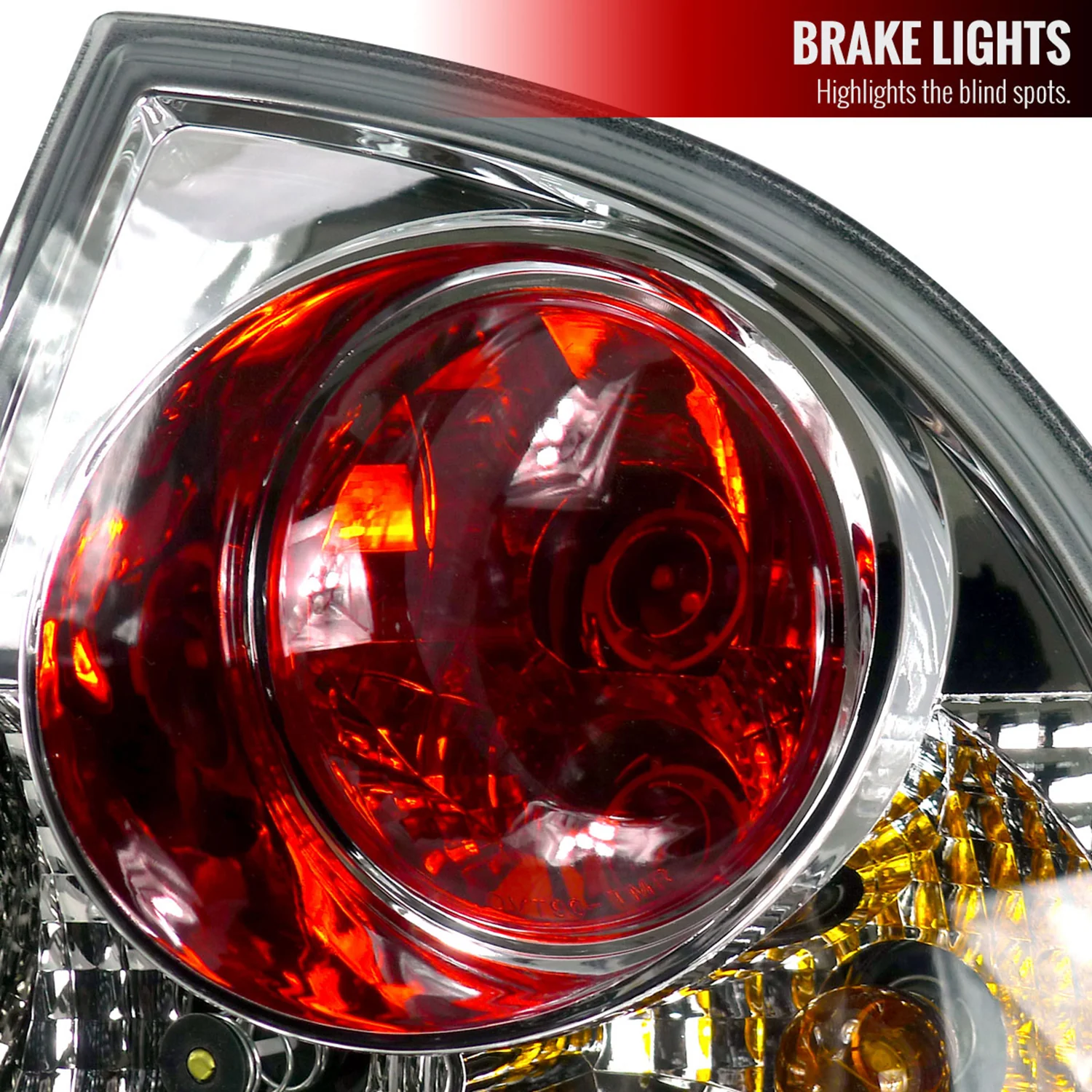 2001-2005 VW Passat Sedan Tail Lights Chrome Housing/Clear Lens - Image 3