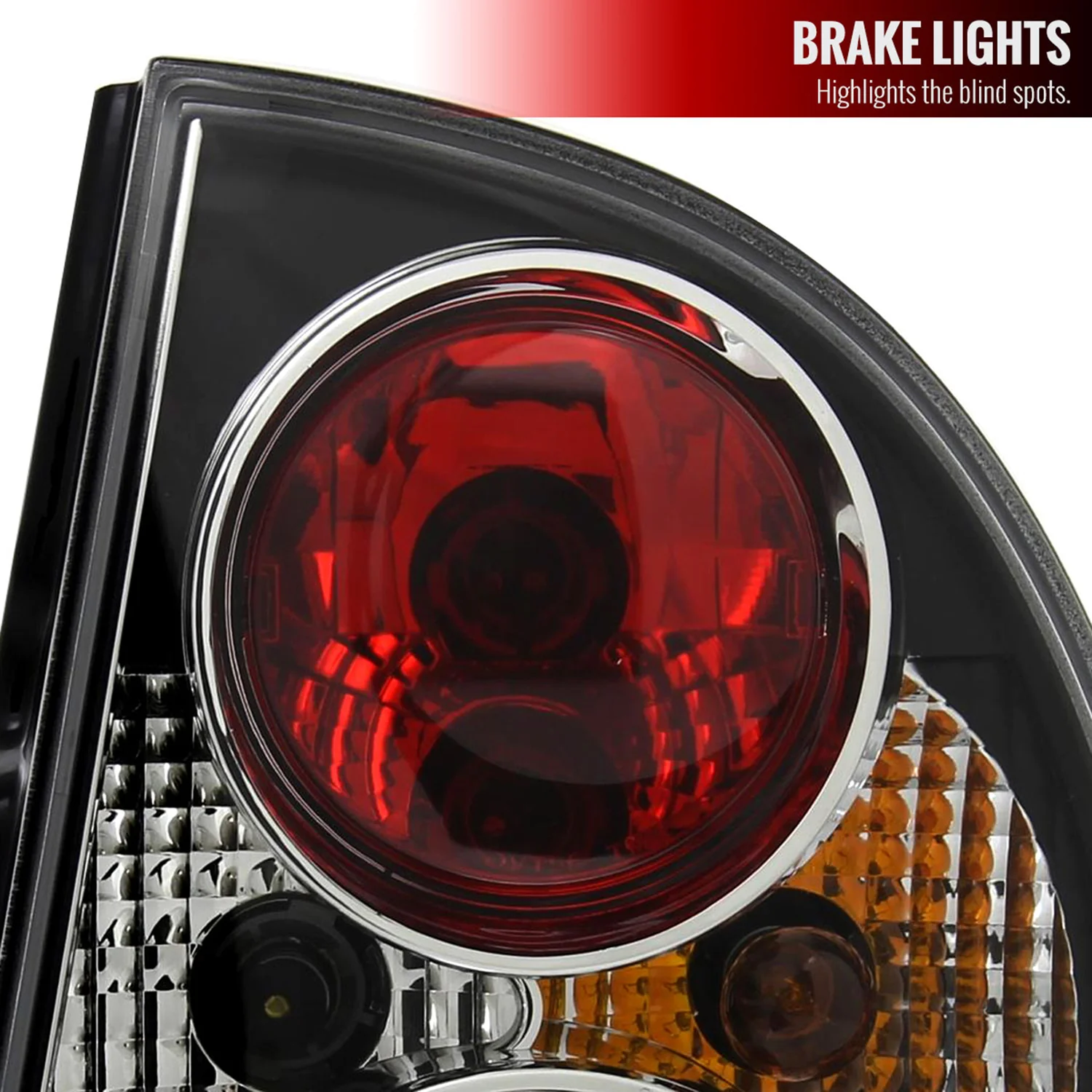 2001-2005 VW Passat Sedan Tail Lights Matte Black Housing/Clear Lens - Image 3