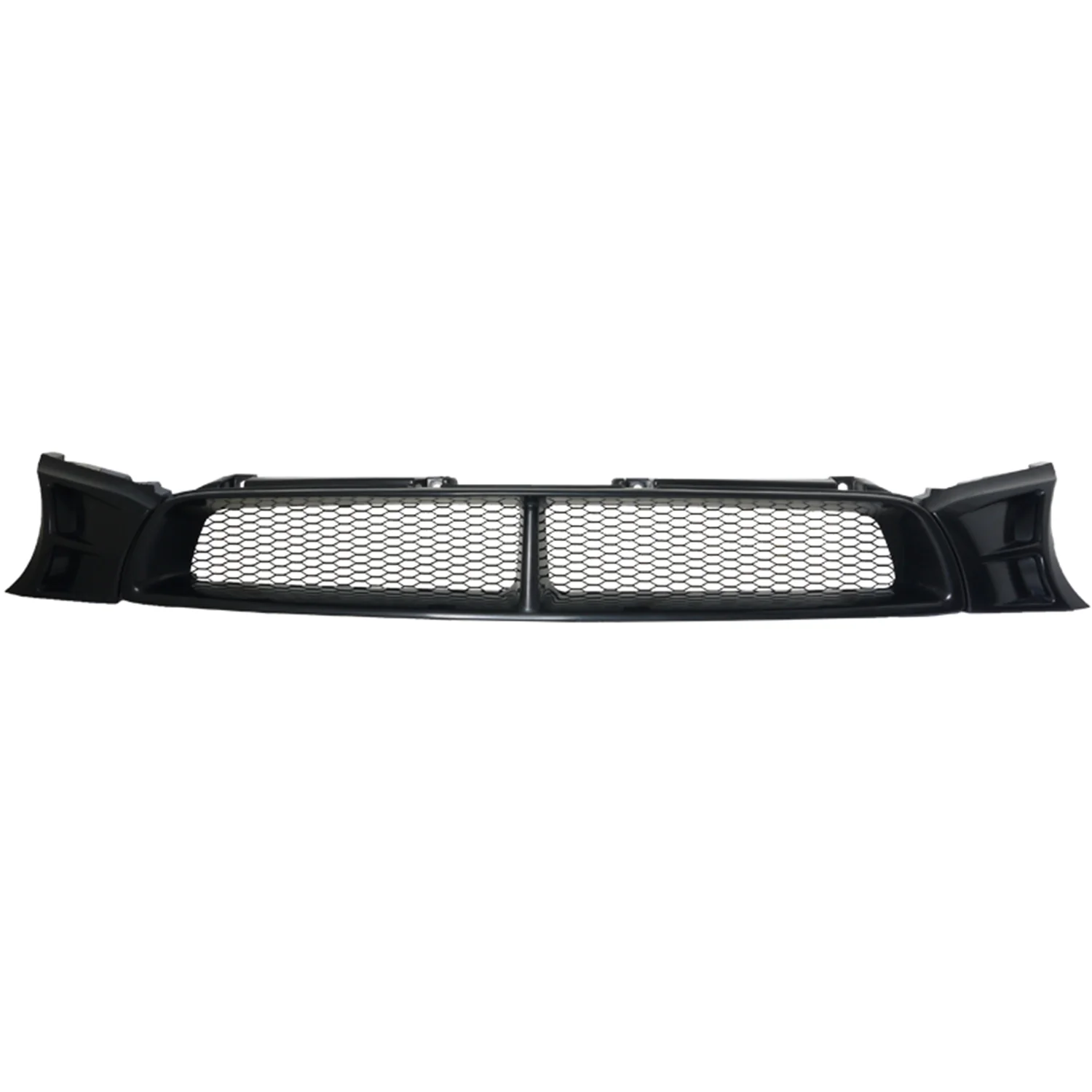 2002-2003 Subaru Impreza Black ABS Grille w/ Aluminum Mesh - Image 2