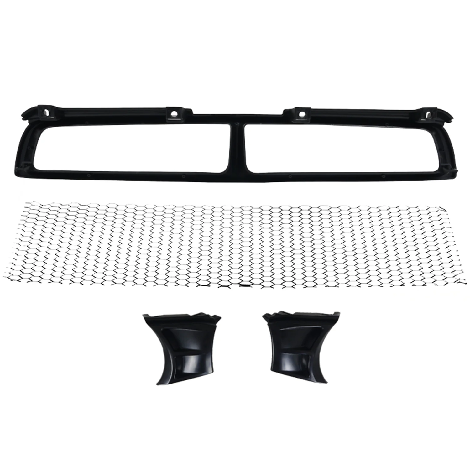2002-2003 Subaru Impreza Black ABS Grille w/ Aluminum Mesh - Image 8