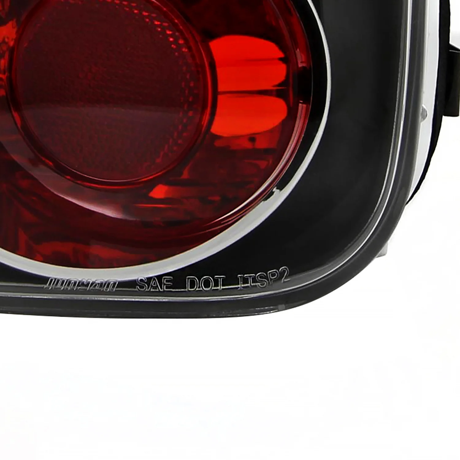 2002-2004 Mini Cooper Tail Lights Matte Black Housing/Clear Lens - Image 6