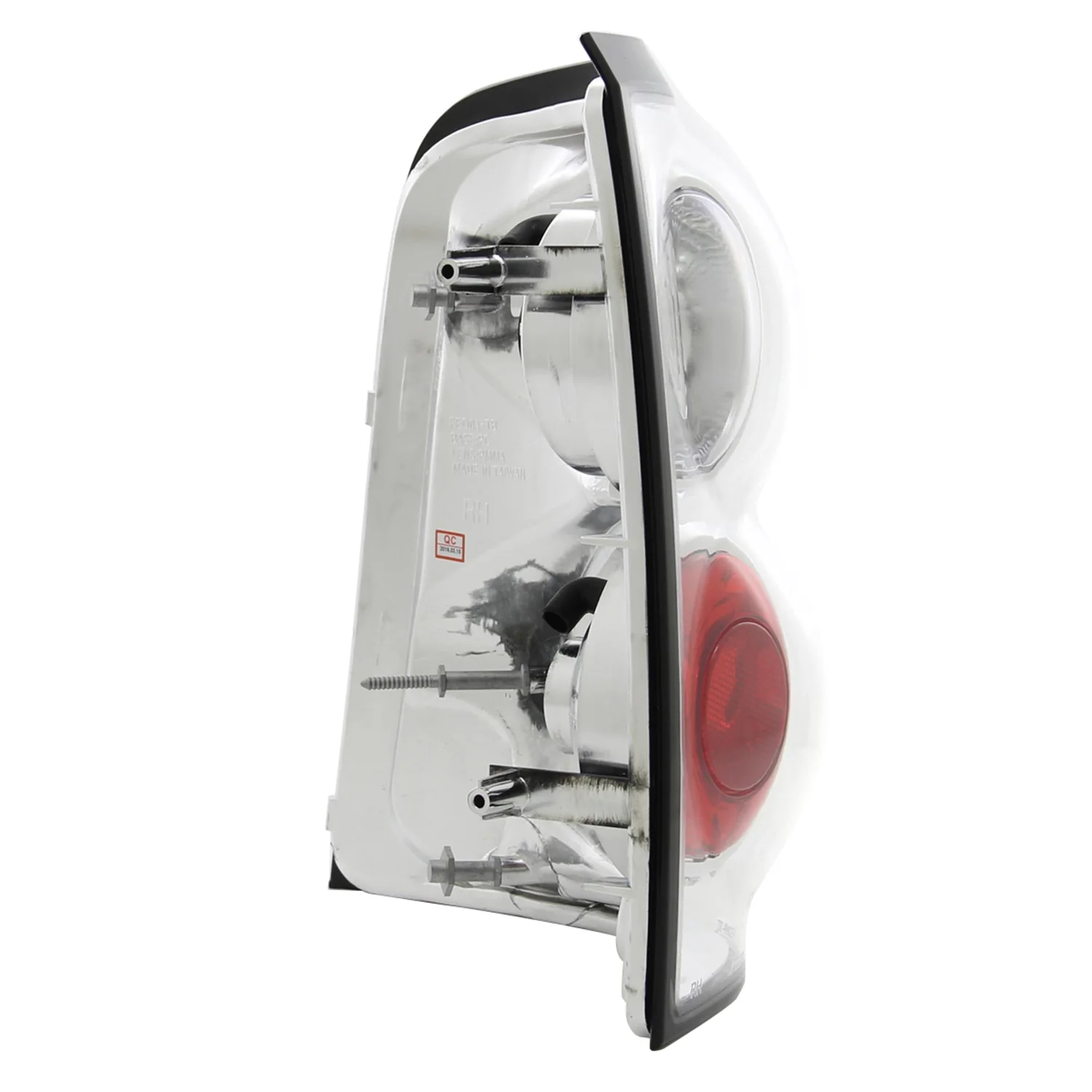 2002-2005 Ford Explorer Tail Lights Chrome Housing/Clear Lens - Image 7