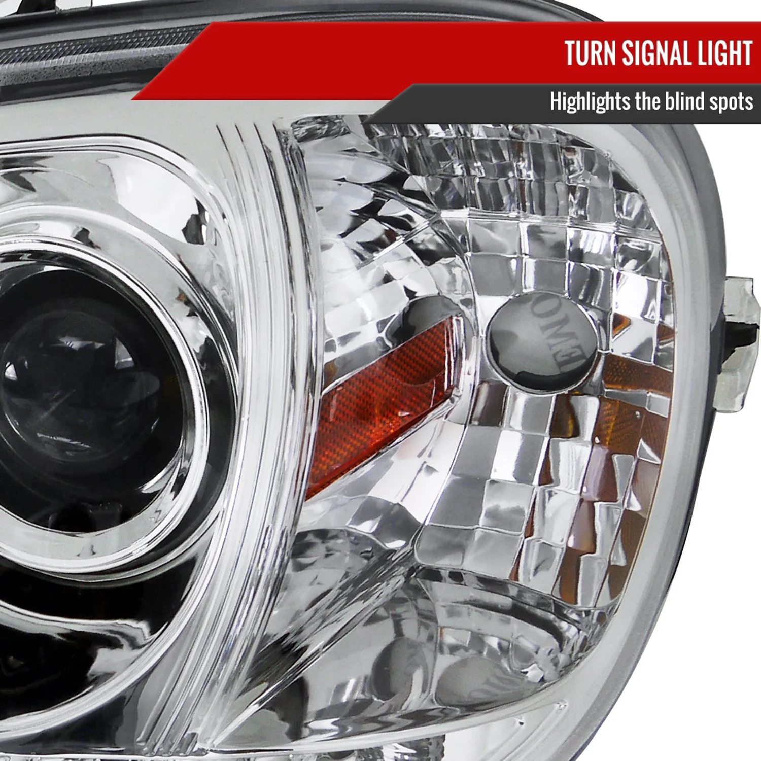 2002-2005 Mercedes Benz W163 ML Class Projector Headlights LED Light Chrome - Image 6
