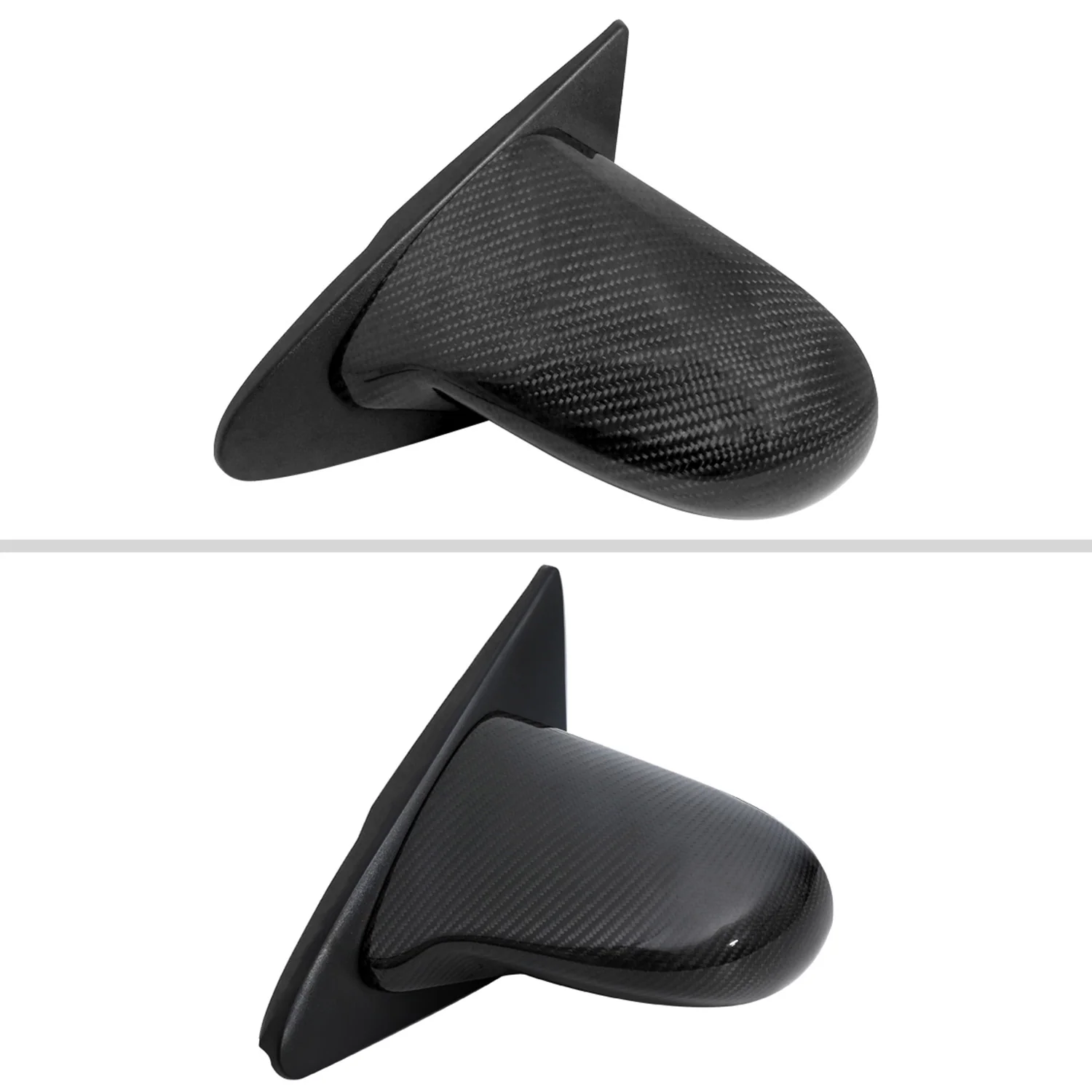 2002-2006 Acura RSX Carbon Fiber Shell Power Spoon Mirrors - Image 3