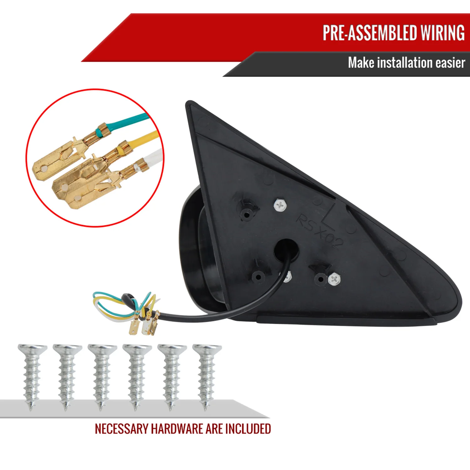 2002-2006 Acura RSX Carbon Fiber Shell Power Spoon Mirrors - Image 7