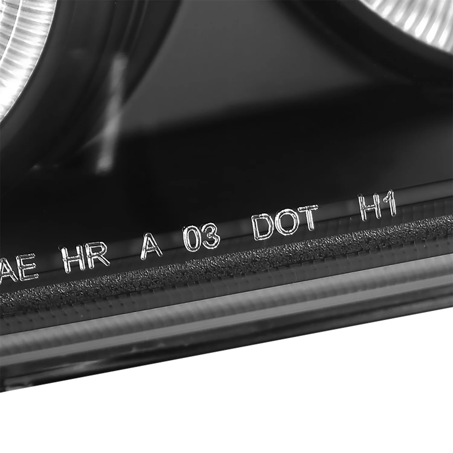 2002-2006 Chevy Avalanche/03-2007 Silverado Dual Halo Projector Headlights Black - Image 6