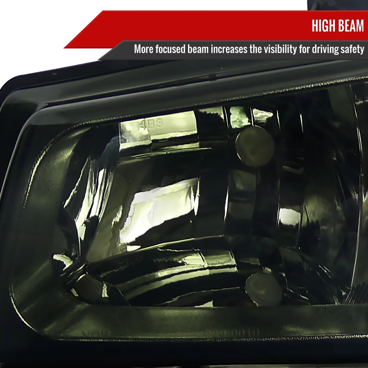 2002-2006 Chevy Avalanche/ 03-2007 Silverado Headlights Bumper Lights Smoke - Image 3