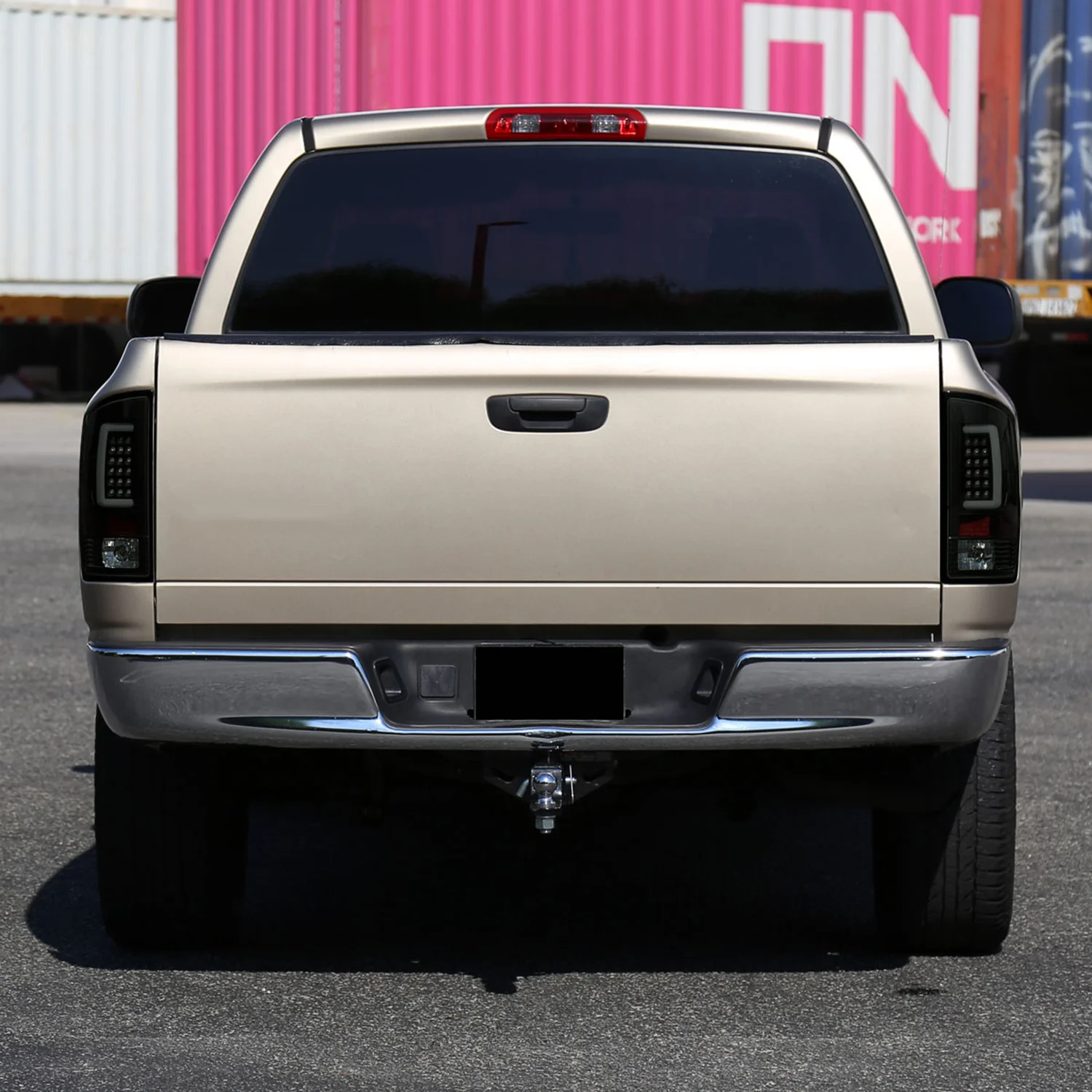 2002-2006 Dodge RAM 1500 2500 3500 LED Tail Lights -G2 Glossy Black/Smoke Lens - Image 10