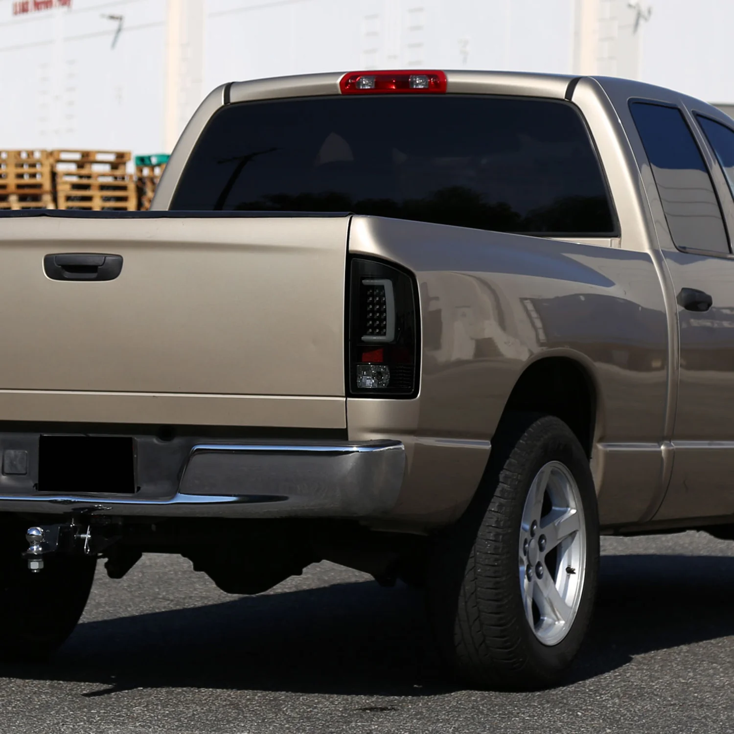 2002-2006 Dodge RAM 1500 2500 3500 LED Tail Lights -G2 Glossy Black/Smoke Lens - Image 9