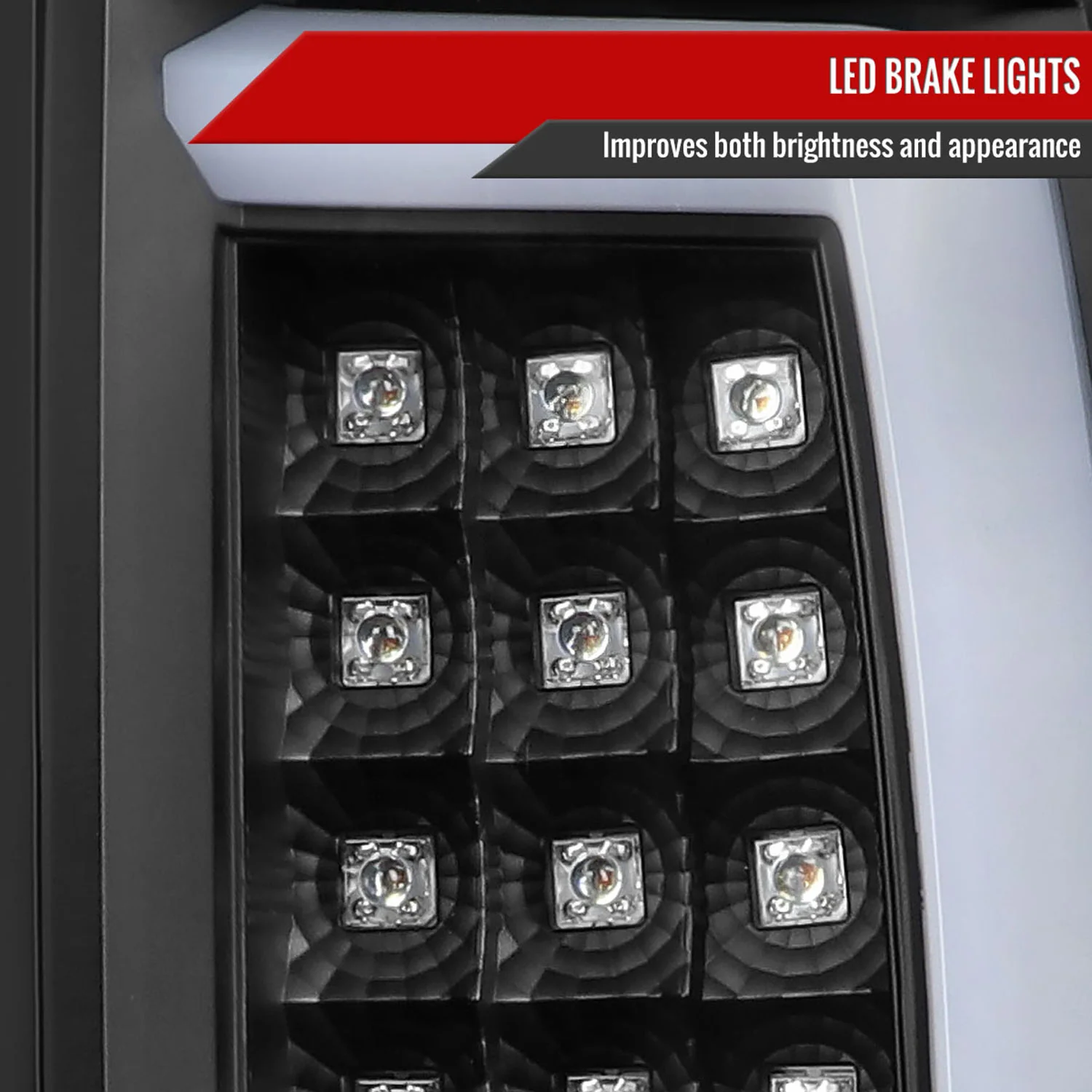 2002-2006 Dodge RAM 1500 2500 3500 LED Tail Lights -G2 Matte Black/Clear Lens - Image 3