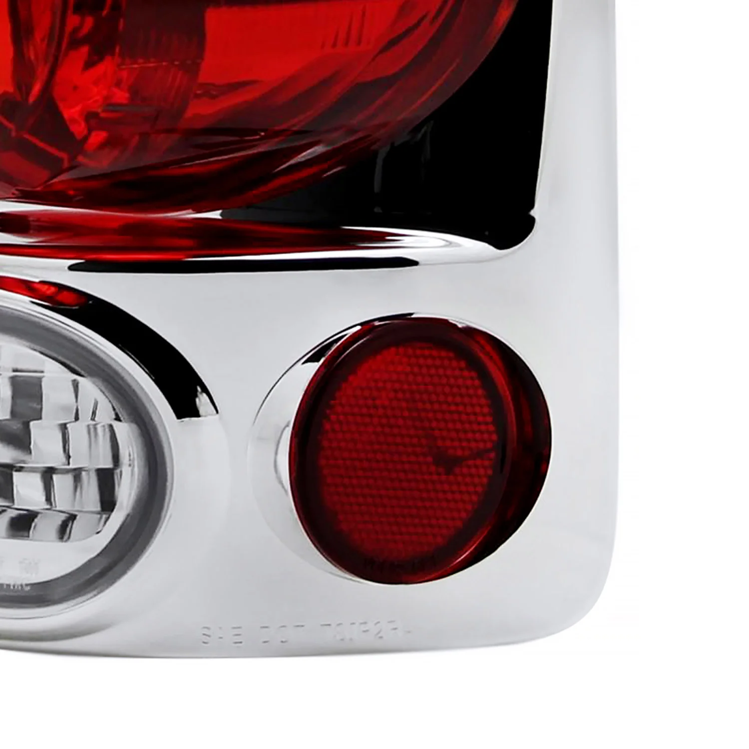 2002-2006 Dodge RAM Retro Style Tail Lights Chrome Housing/Clear Lens - Image 5