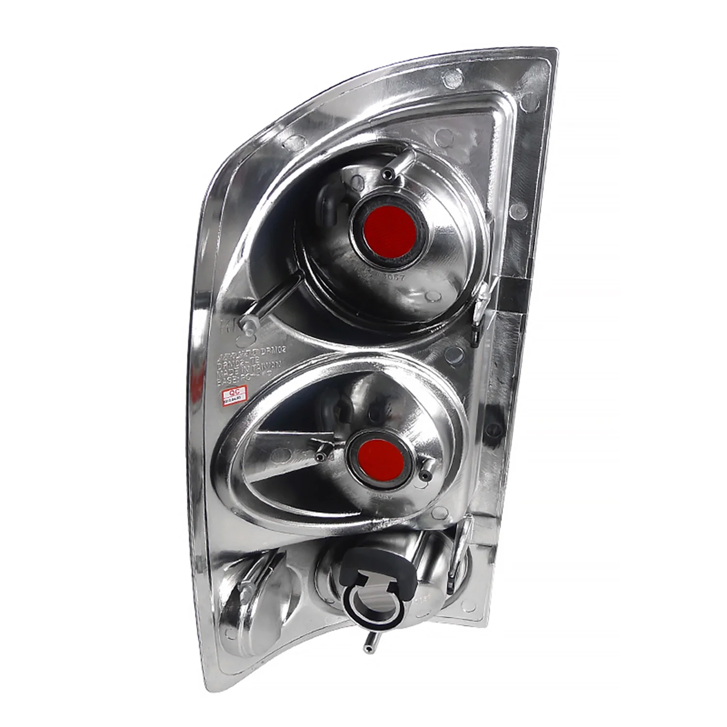 2002-2006 Dodge RAM Retro Style Tail Lights Chrome Housing/Clear Lens - Image 8