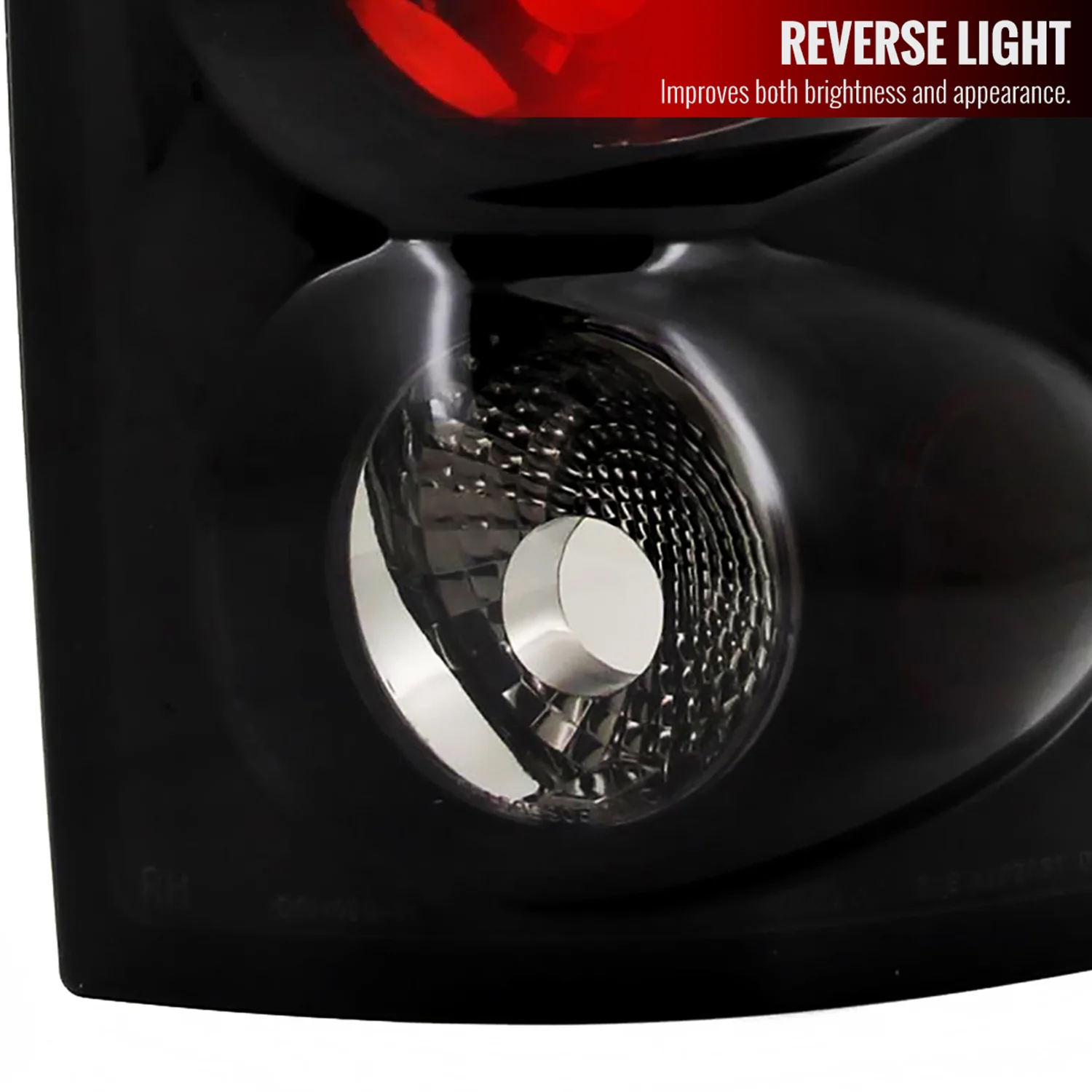 2002-2006 Dodge RAM Tail Lights Glossy Black Housing/Smoke Lens - Image 3