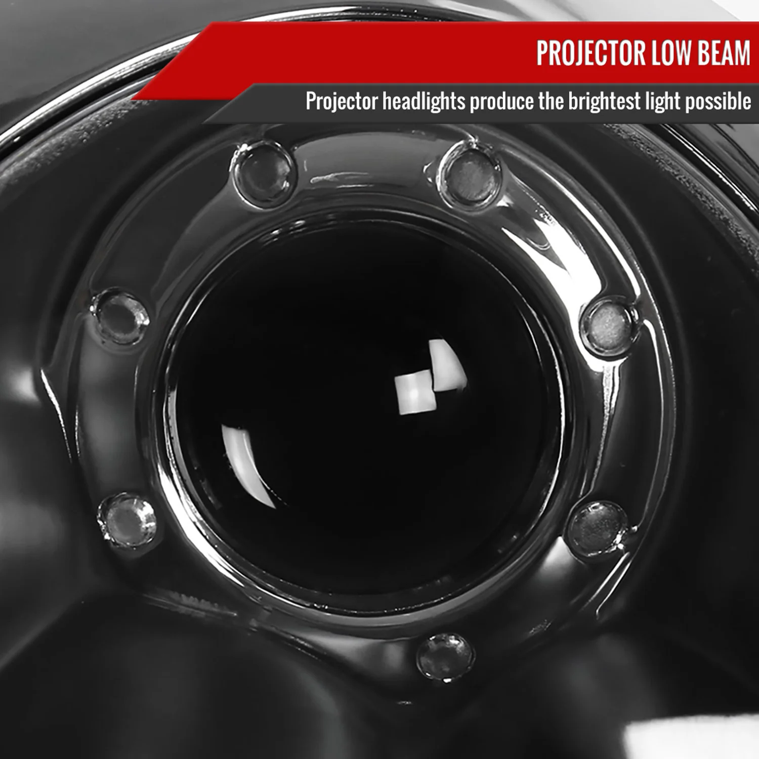 2002-2008 Mini Cooper R50 R53 R52 Single Halo Projector Headlights Matt Black - Image 3