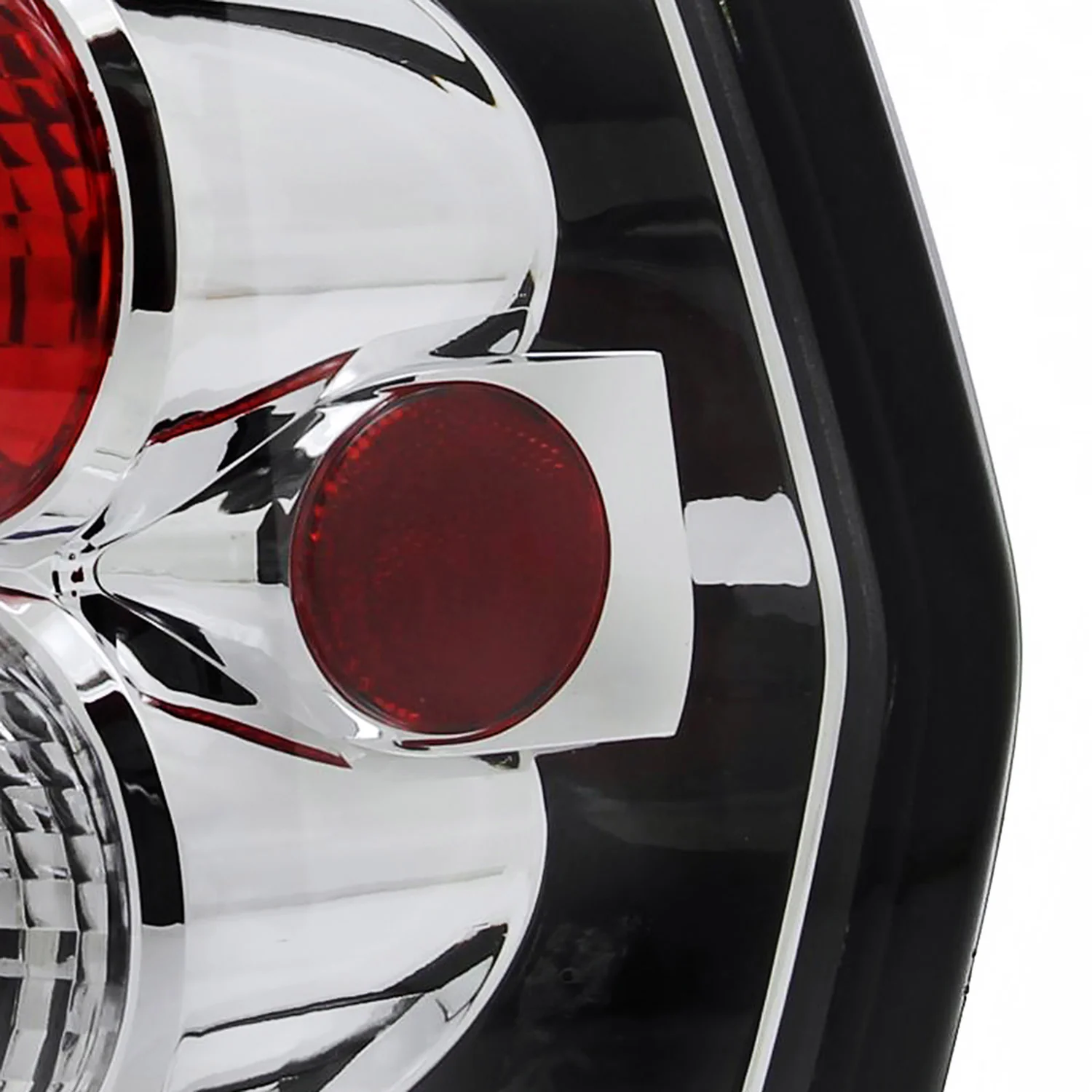 2002-2009 Chevrolet Trailblazer Tail Lights Chrome Housing/Clear Lens - Image 5