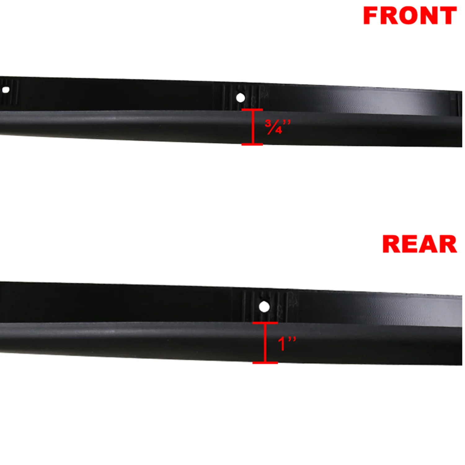 2002-2009 Dodge RAM Smooth Factory OE Style Fender Flares Wheel Protector - Image 3