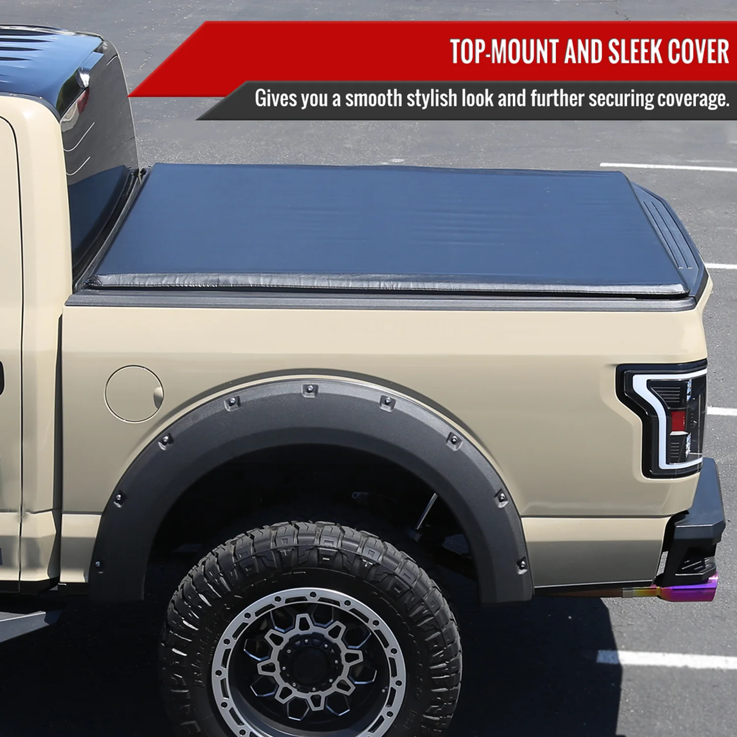 2002-2018 Dodge RAM 1500/2500/3500 6.4FT Roll Up Tonneau Cover - Image 2