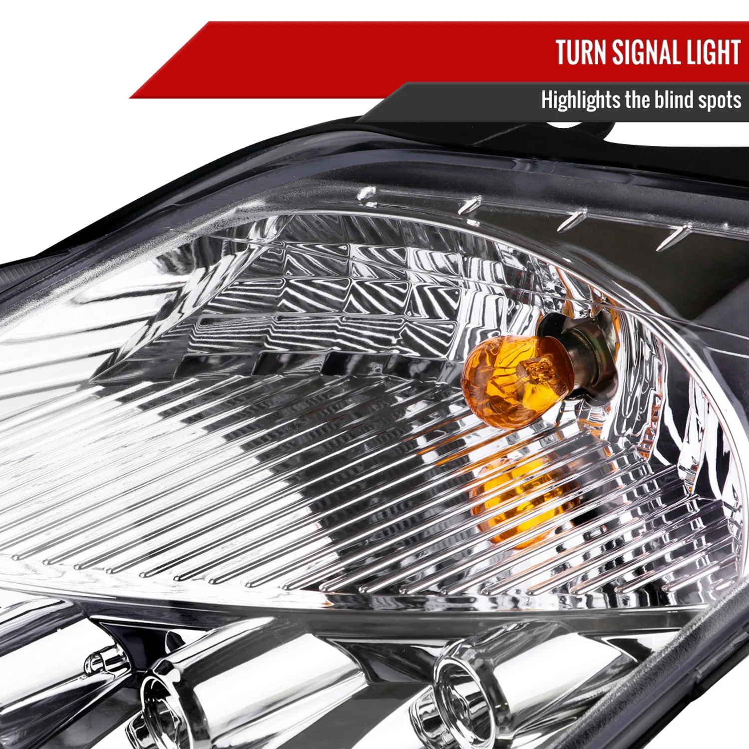 2003-2005 Nissan 350Z Dual Halo Projector Headlights Chrome/Clear Lens - Image 6