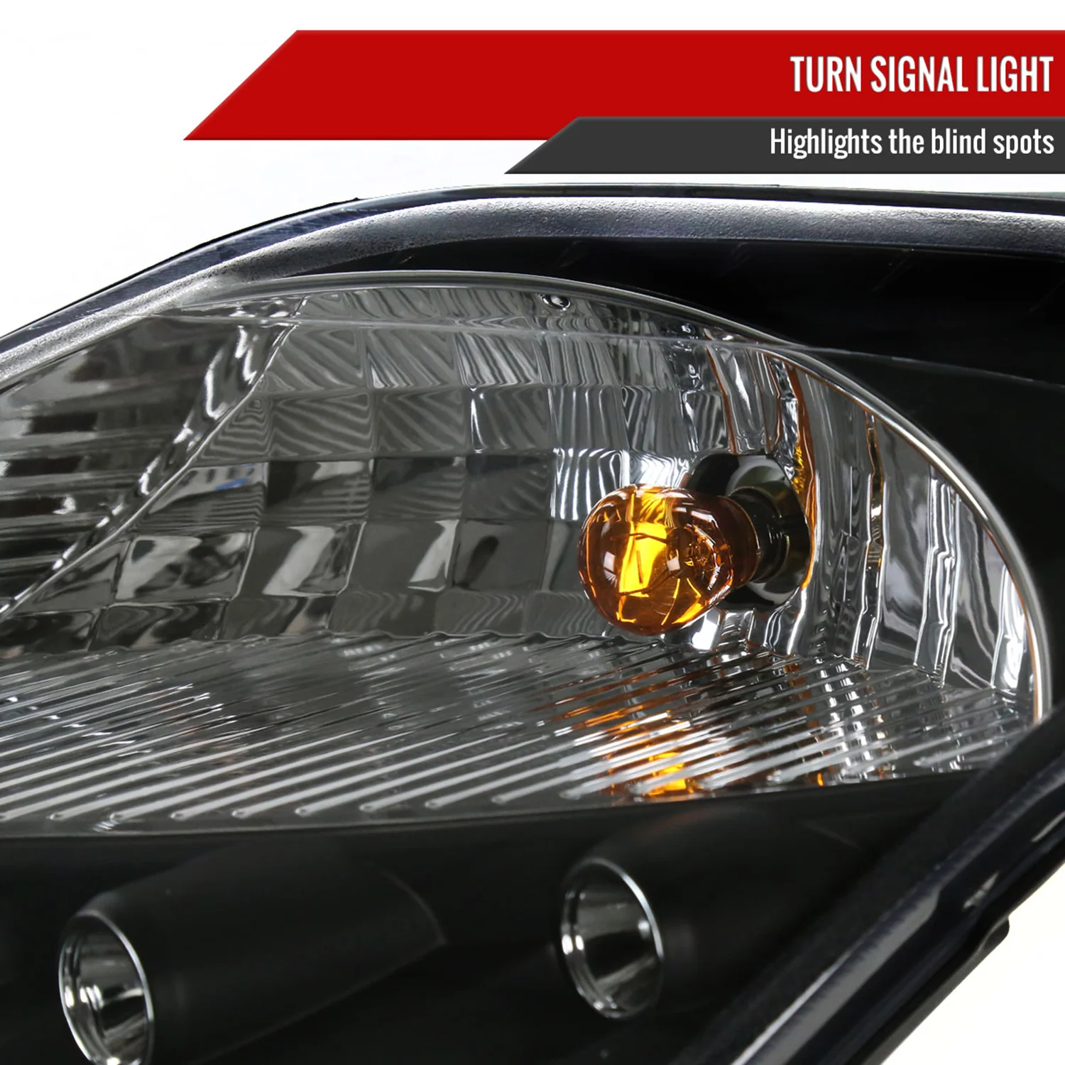 2003-2005 Nissan 350Z Dual Halo Projector Headlights Matte Black/Clear Lens - Image 6