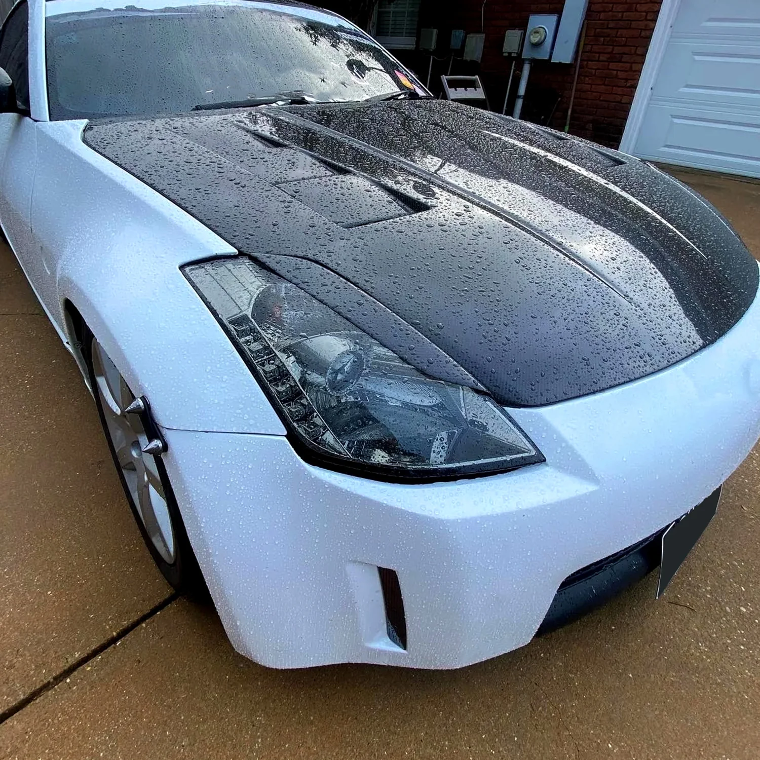 2003-2005 Nissan 350Z Projector Headlights w/ SMD LED Light Strip Chrome/Smoke - Image 9