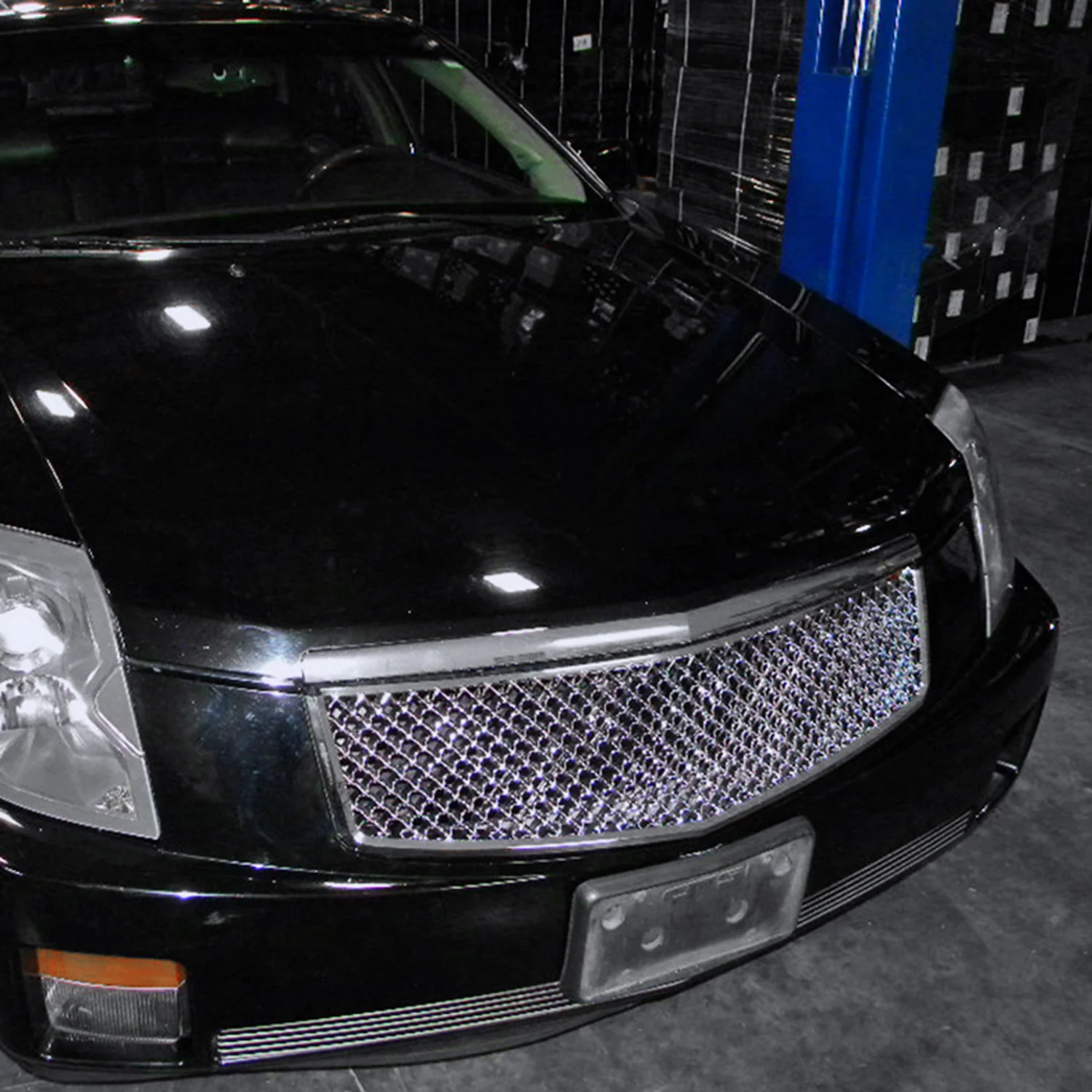 2003-2007 Cadillac CTS Chrome ABS Mesh Grille - Image 8