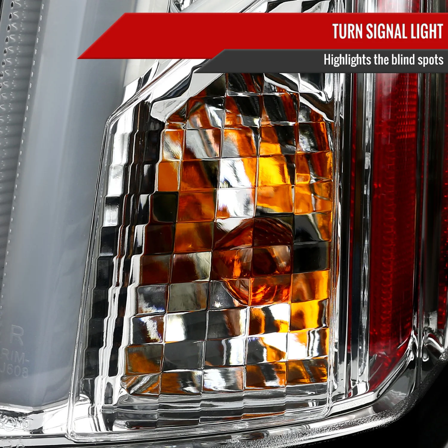 2003-2007 Cadillac CTS LED Tail Lights Chrome Housing/Clear Lens - Image 6