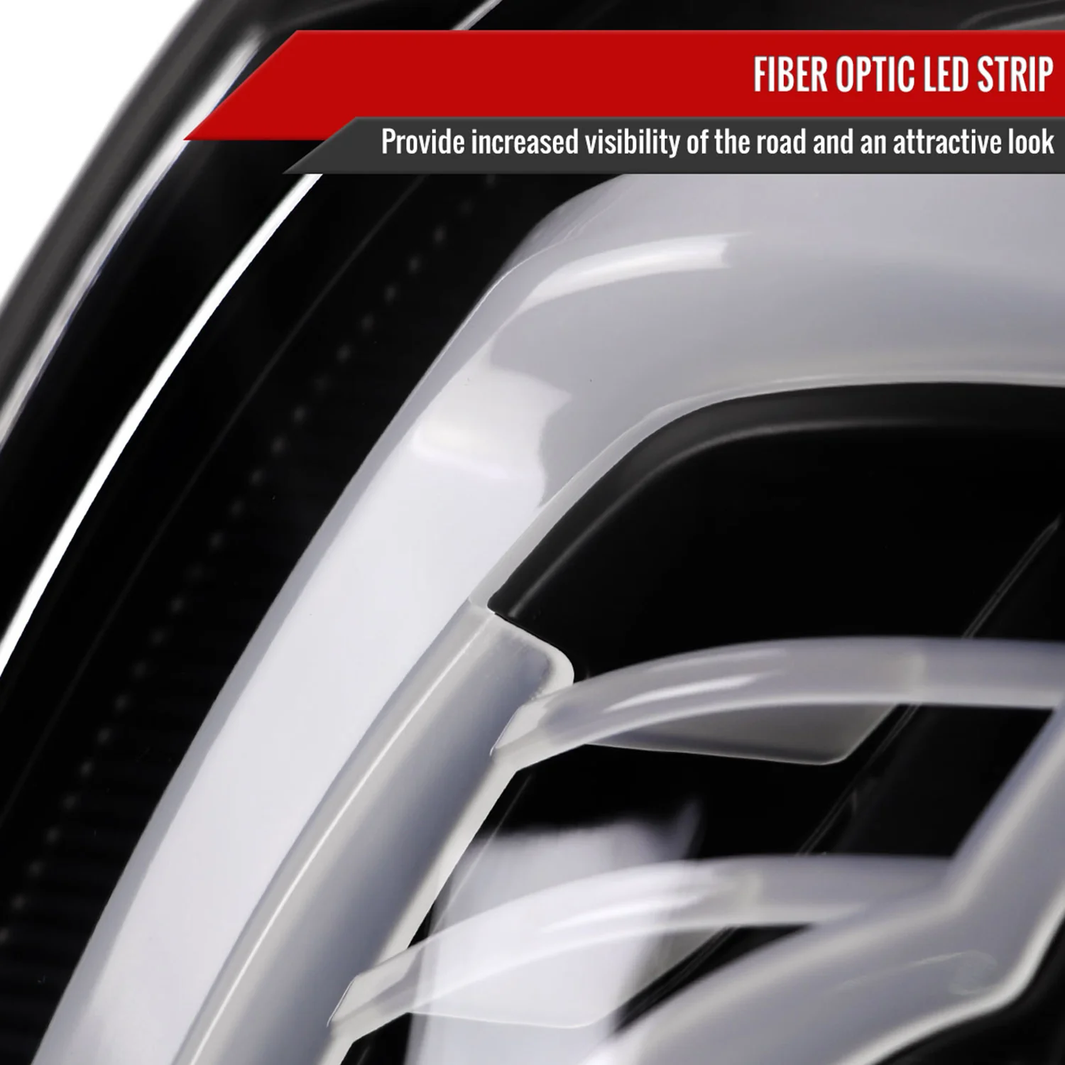 2003-2007 Cadillac CTS LED Tail Lights Matte Black Housing/Clear Lens - Image 3