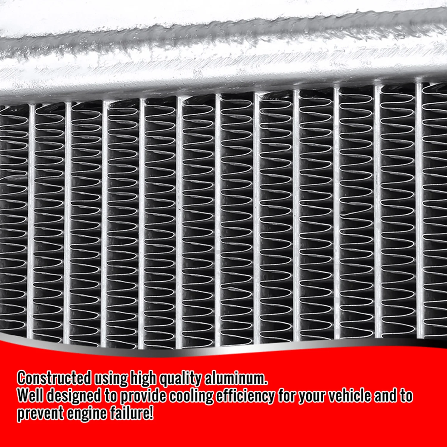 2003-2007 Ford F250/350/450 /03-2005 Excursion 6.0L Diesel 2Row Cooling Radiator - Image 2