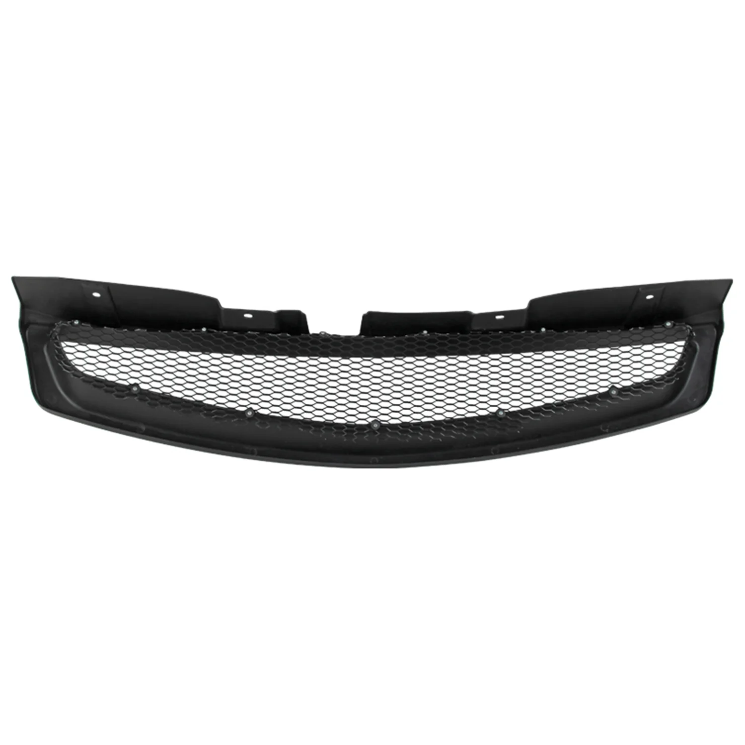 2003-2007 Infiniti G35 Coupe Black ABS Sport Style Mesh Grille - Image 2