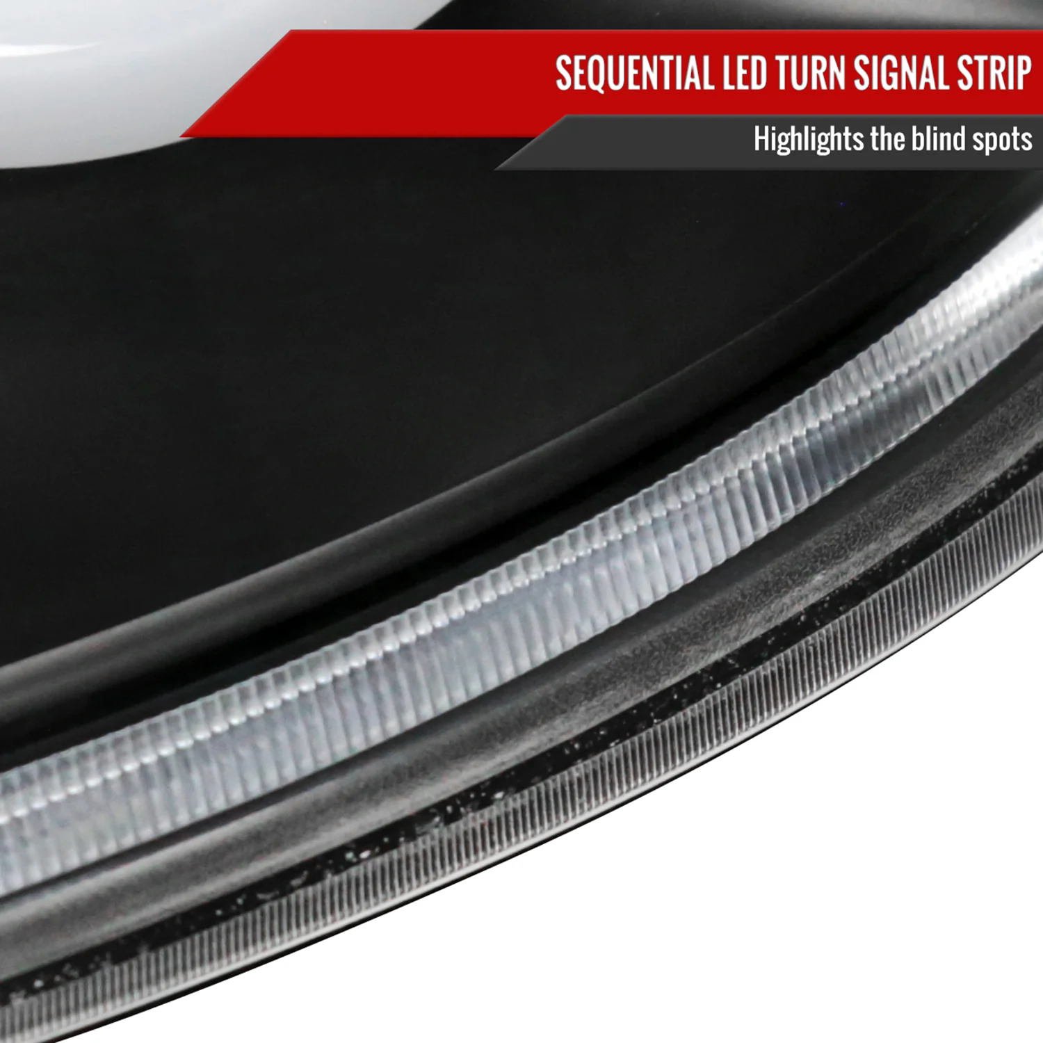 2003-2007 Infiniti G35 Coupe White LED Halo Signal Tail Light Matt Black/Clear - Image 5