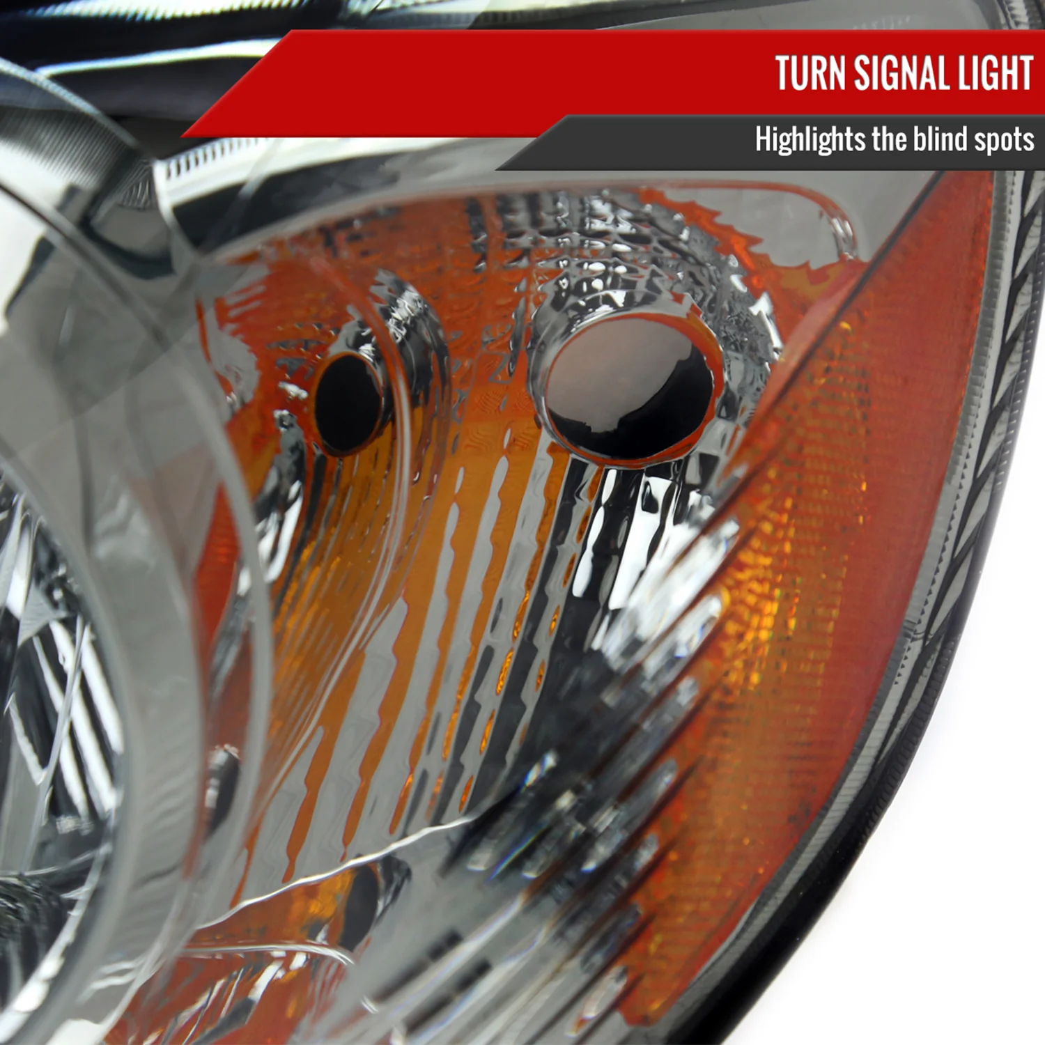 2003-2008 Toyota Corolla Factory Style Headlights Chrome/Light Smoke Lens - Image 5