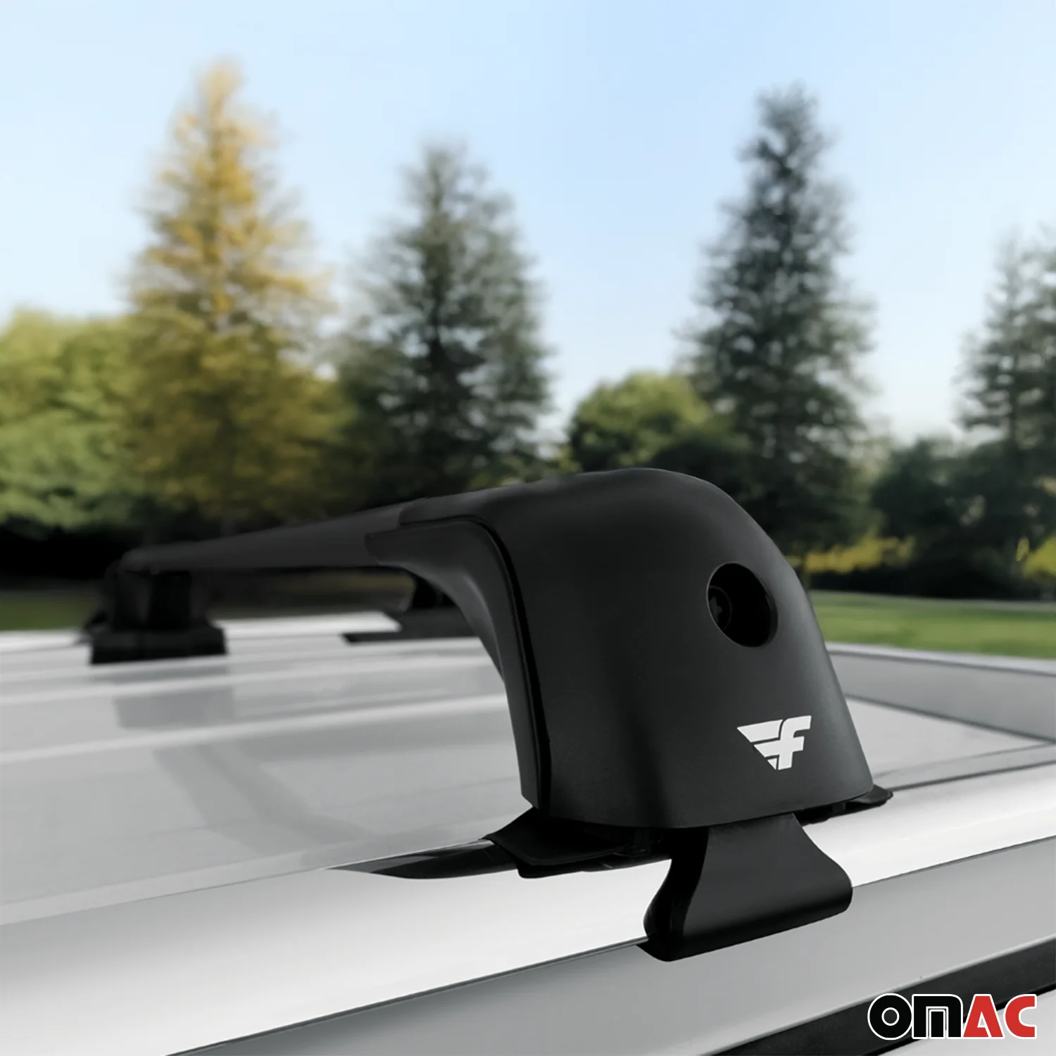 2003-2014 Volvo XC90 Roof Racks Cross Bars Black - Image 3