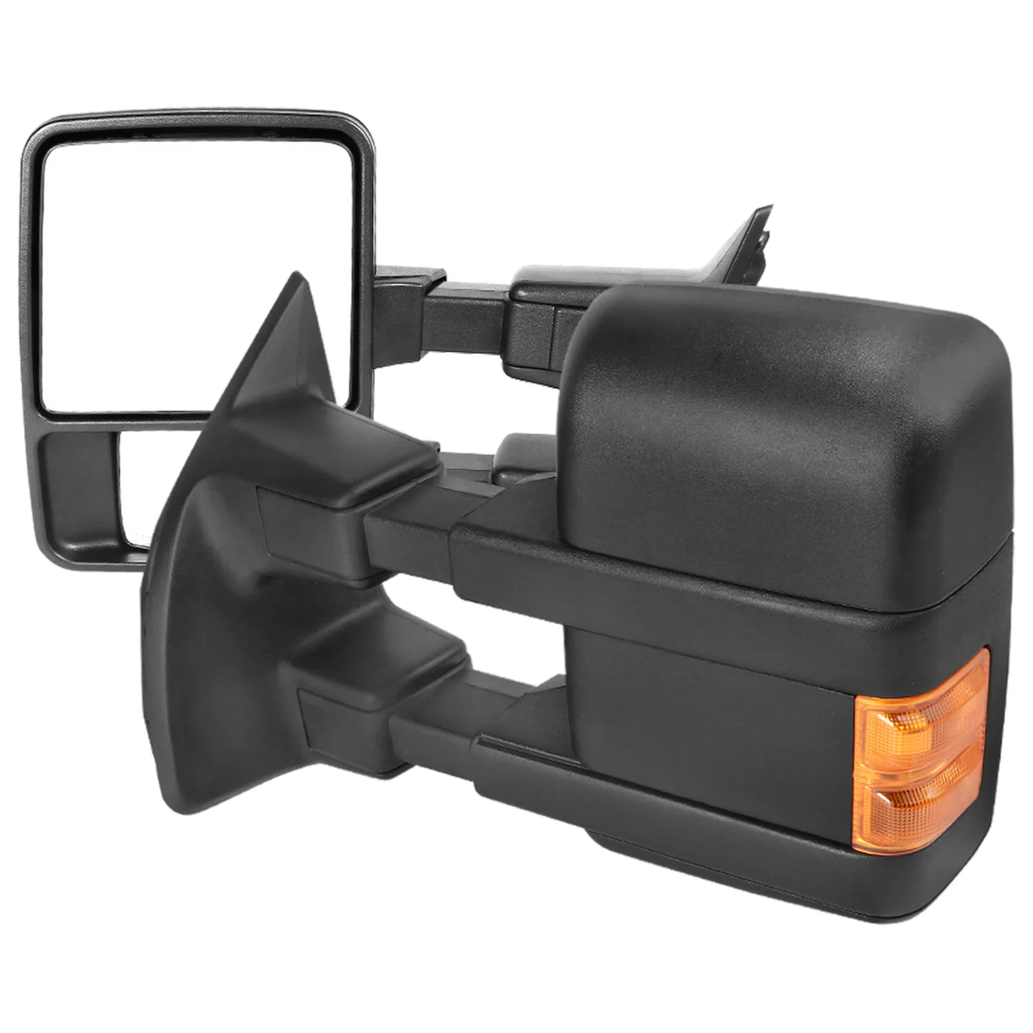2003-2015 Ford F-250/350/450/550 Manual Towing Mirrors Amber & Turn Signal