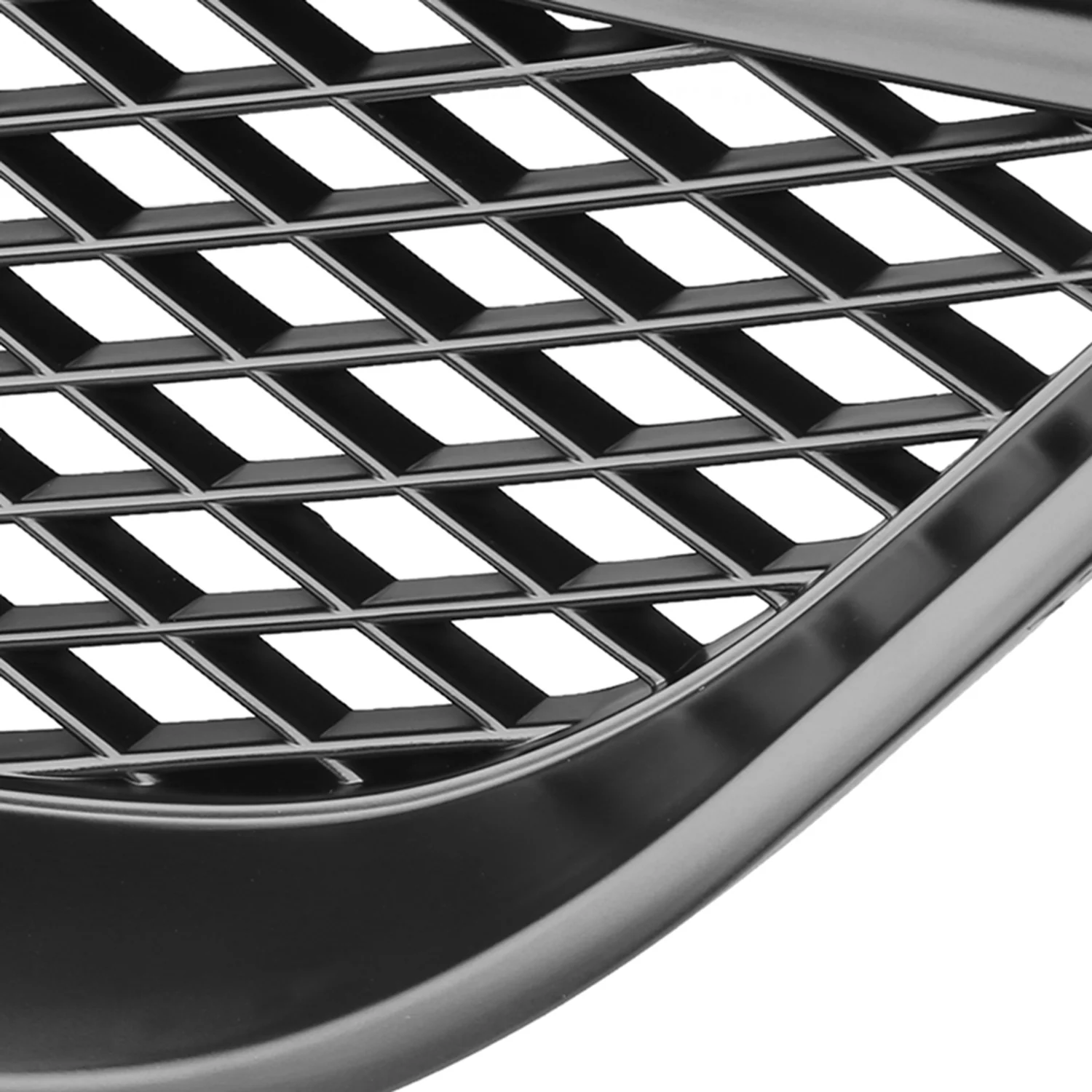 2004-2005 Honda Civic 2/4DR Black ABS TR Style Mesh Grille - Image 3