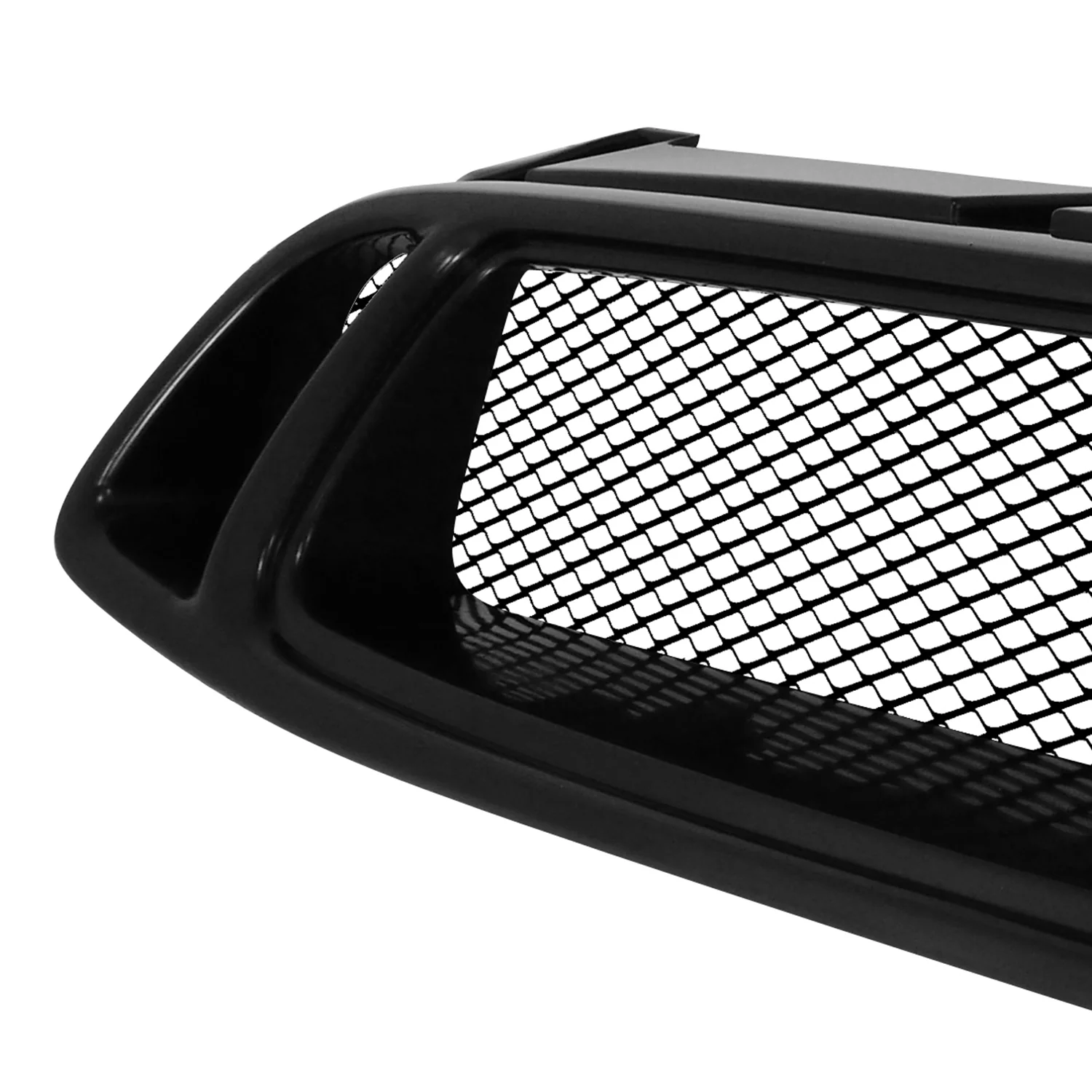 2004-2005 Subaru Impreza Black ABS Grille w/ Aluminum Mesh - Image 2