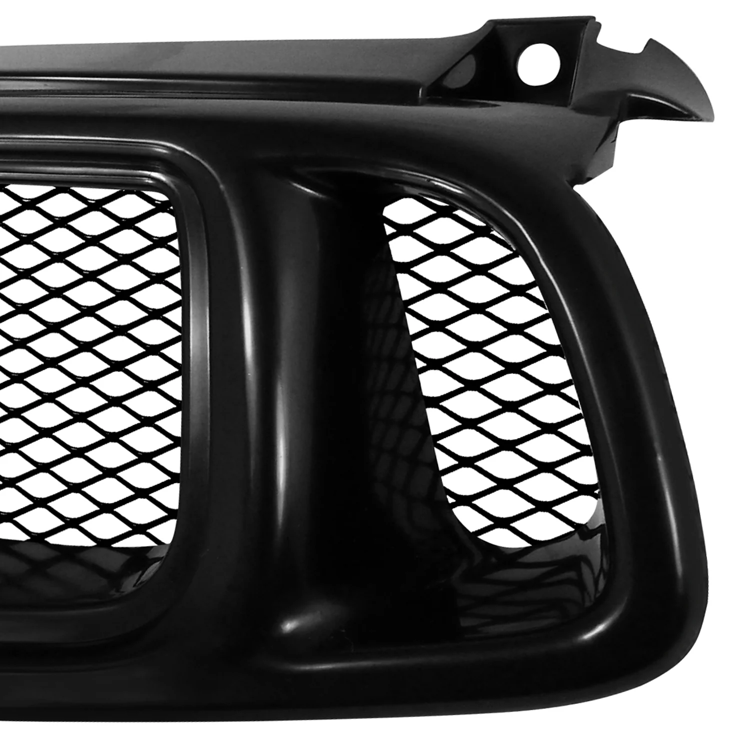 2004-2005 Subaru Impreza Black ABS Grille w/ Aluminum Mesh - Image 3