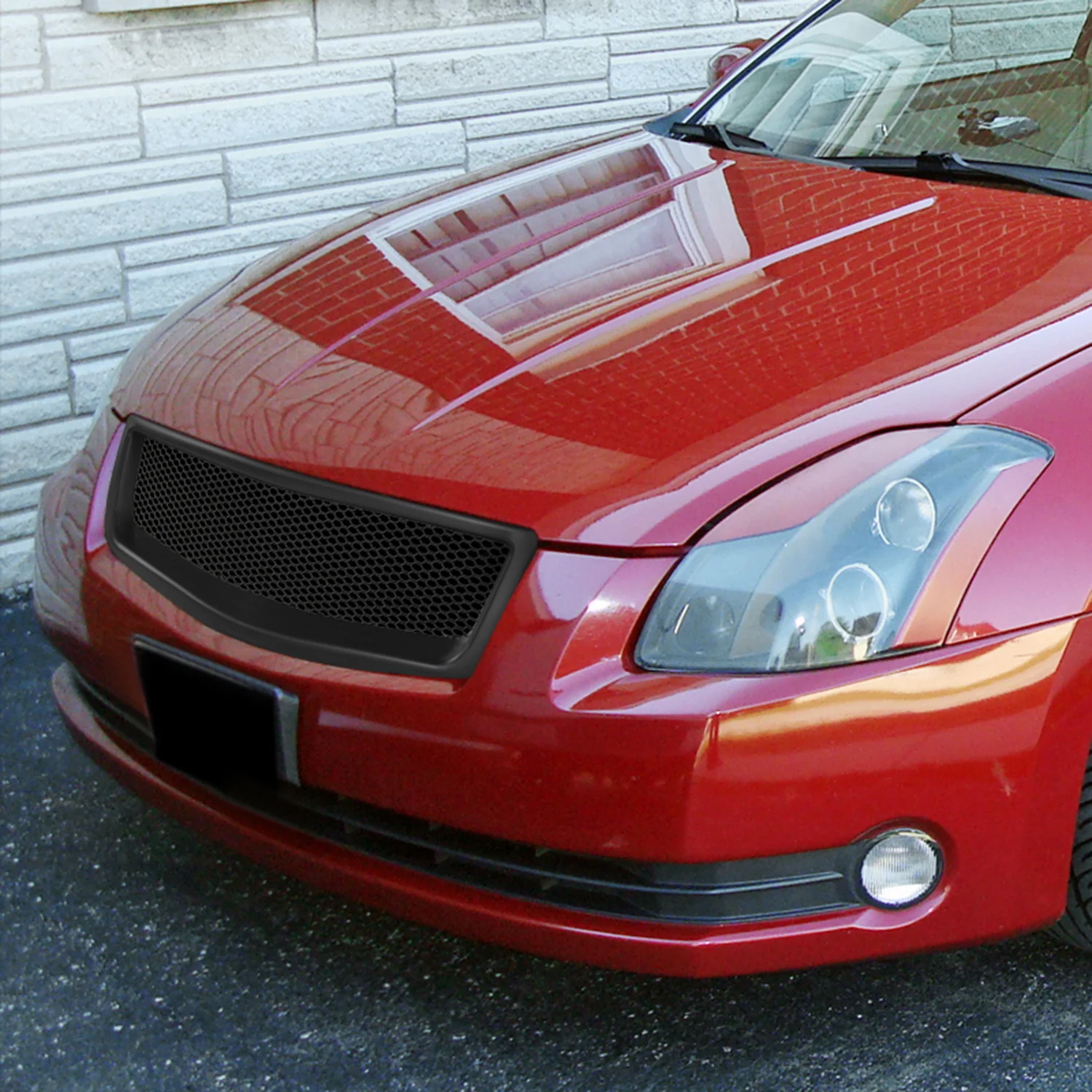 2004-2006 Nissan Maxima Black ABS Mesh Grille - Image 10