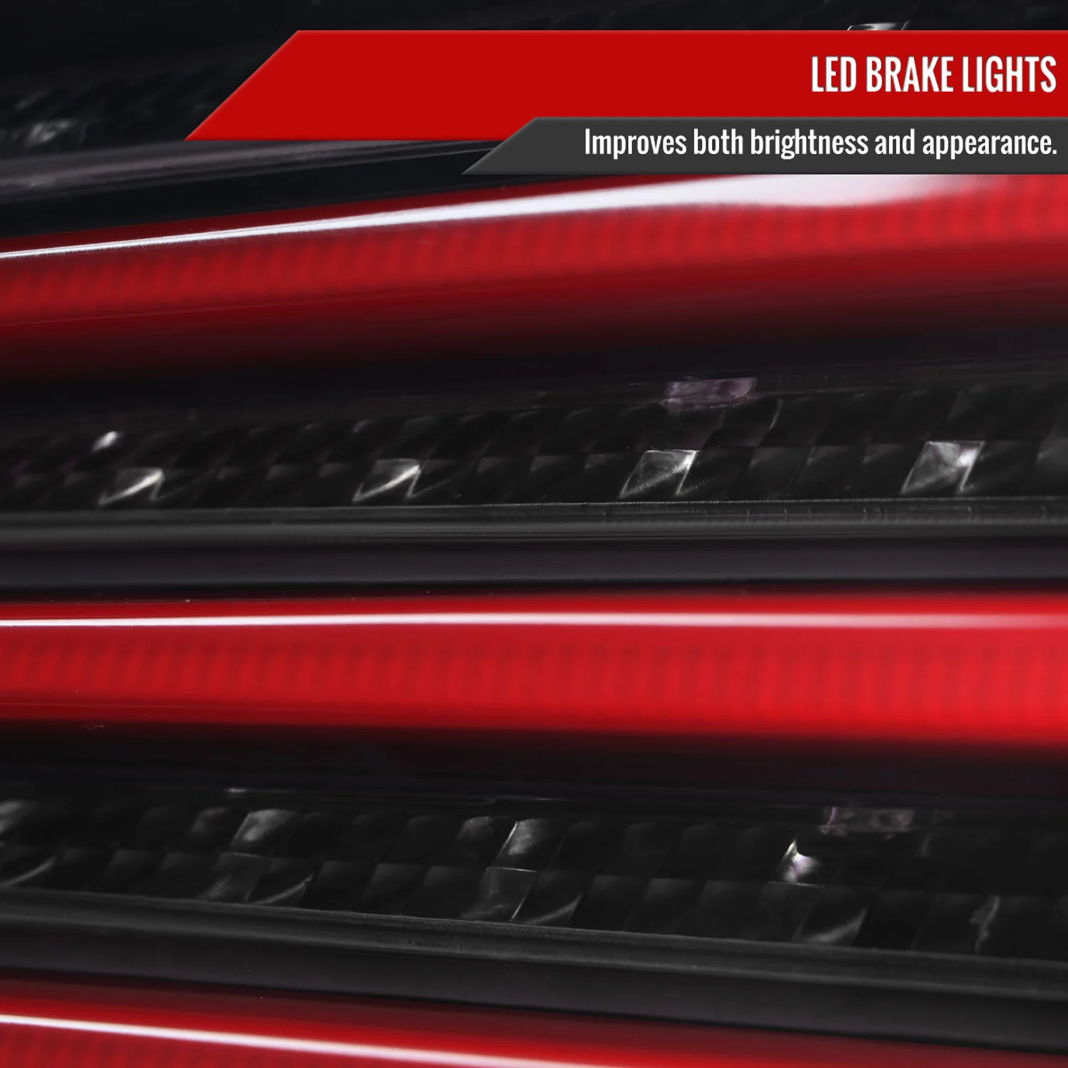 2004-2007 BMW E60 5 Series Sedan LED Tail Lights Black Housing/Clear Lens - Image 3