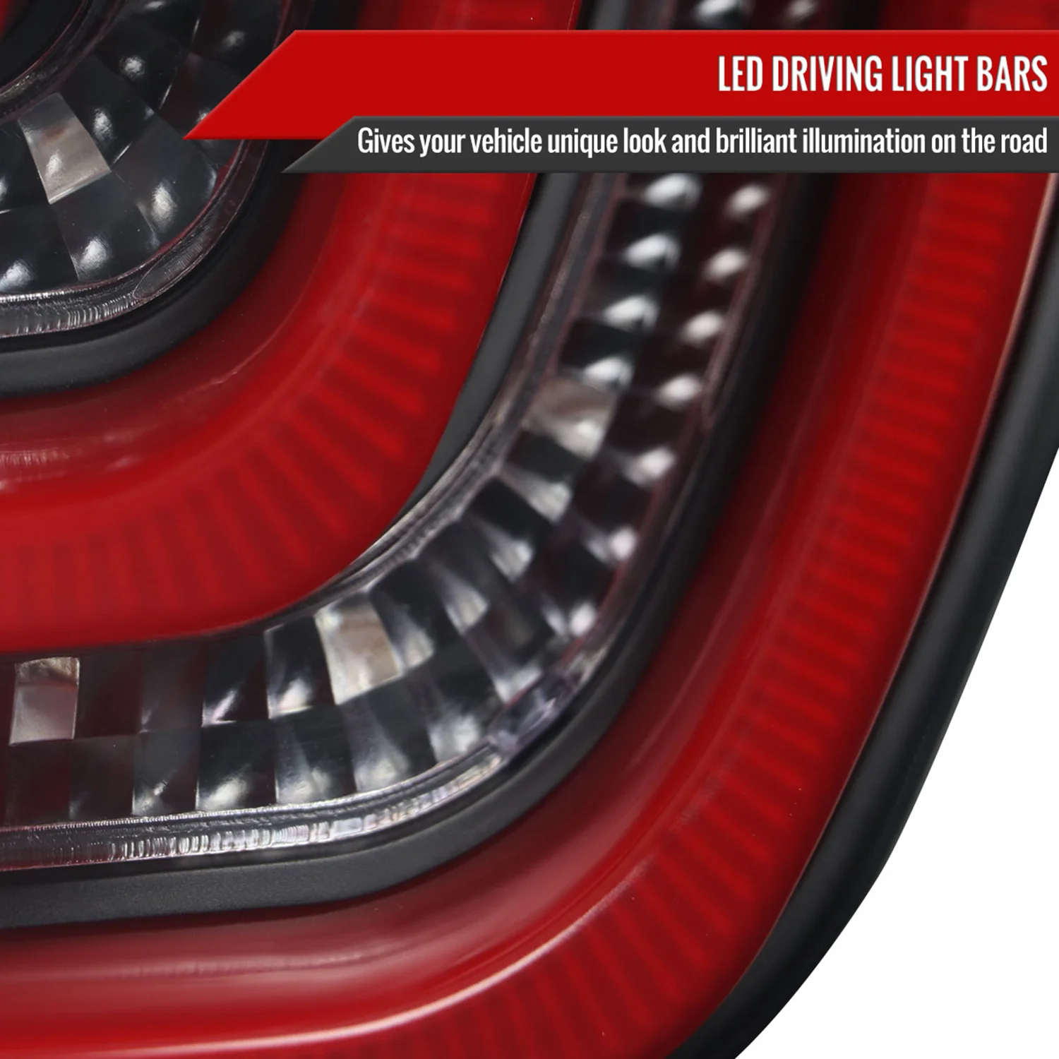 2004-2007 BMW E60 5 Series Sedan LED Tail Lights Black Housing/Clear Lens - Image 4