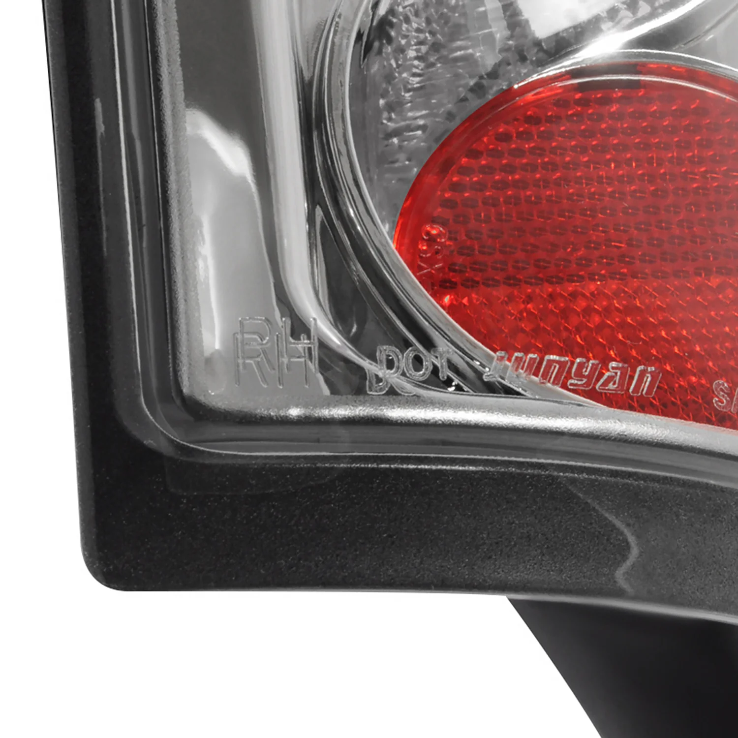 2004-2008 Ford F-150 Styleside Tail Lights Chrome Housing/Clear Lens - Image 4