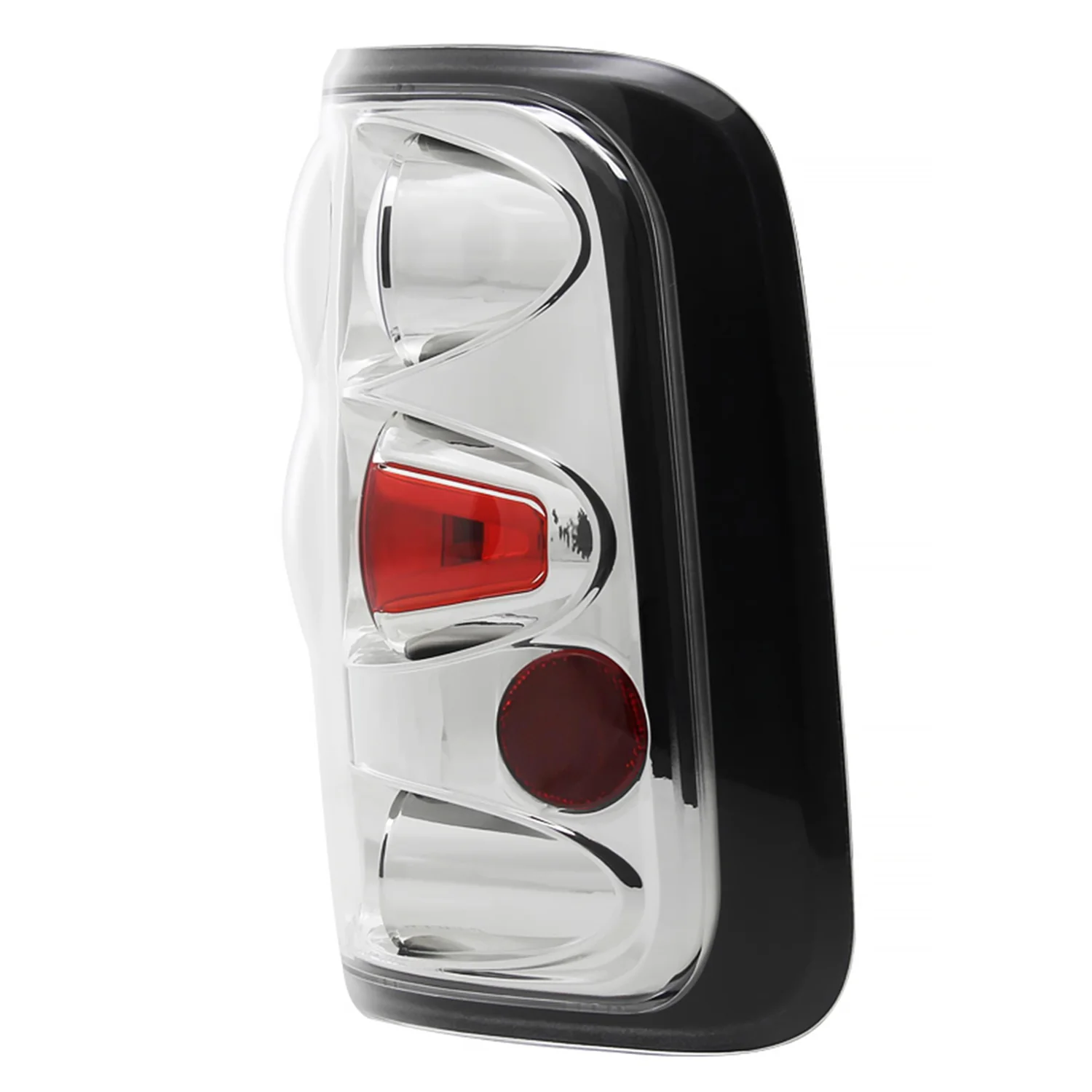 2004-2008 Ford F-150 Styleside Tail Lights Chrome Housing/Clear Lens - Image 6