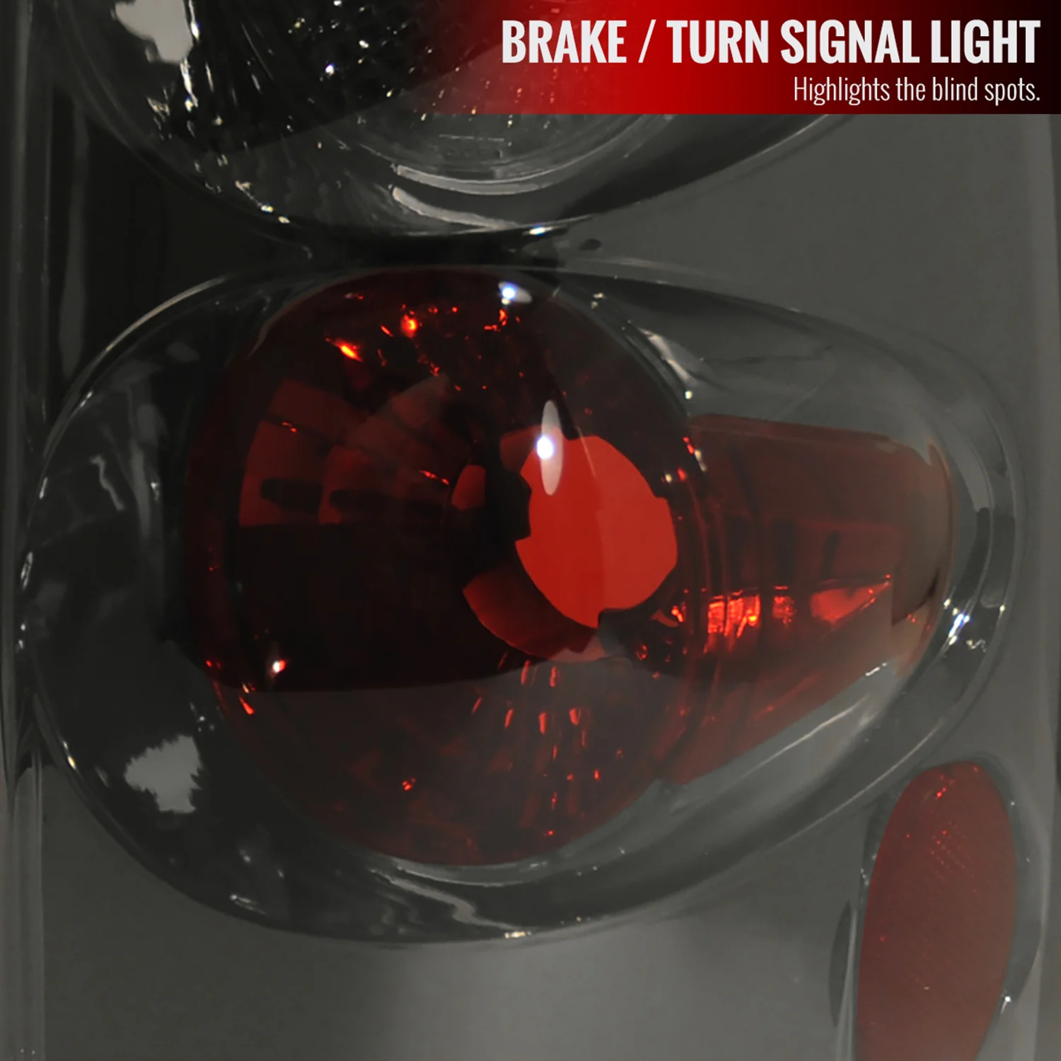 2004-2008 Ford F-150 Styleside Tail Lights Chrome Housing/Smoke Lens - Image 3