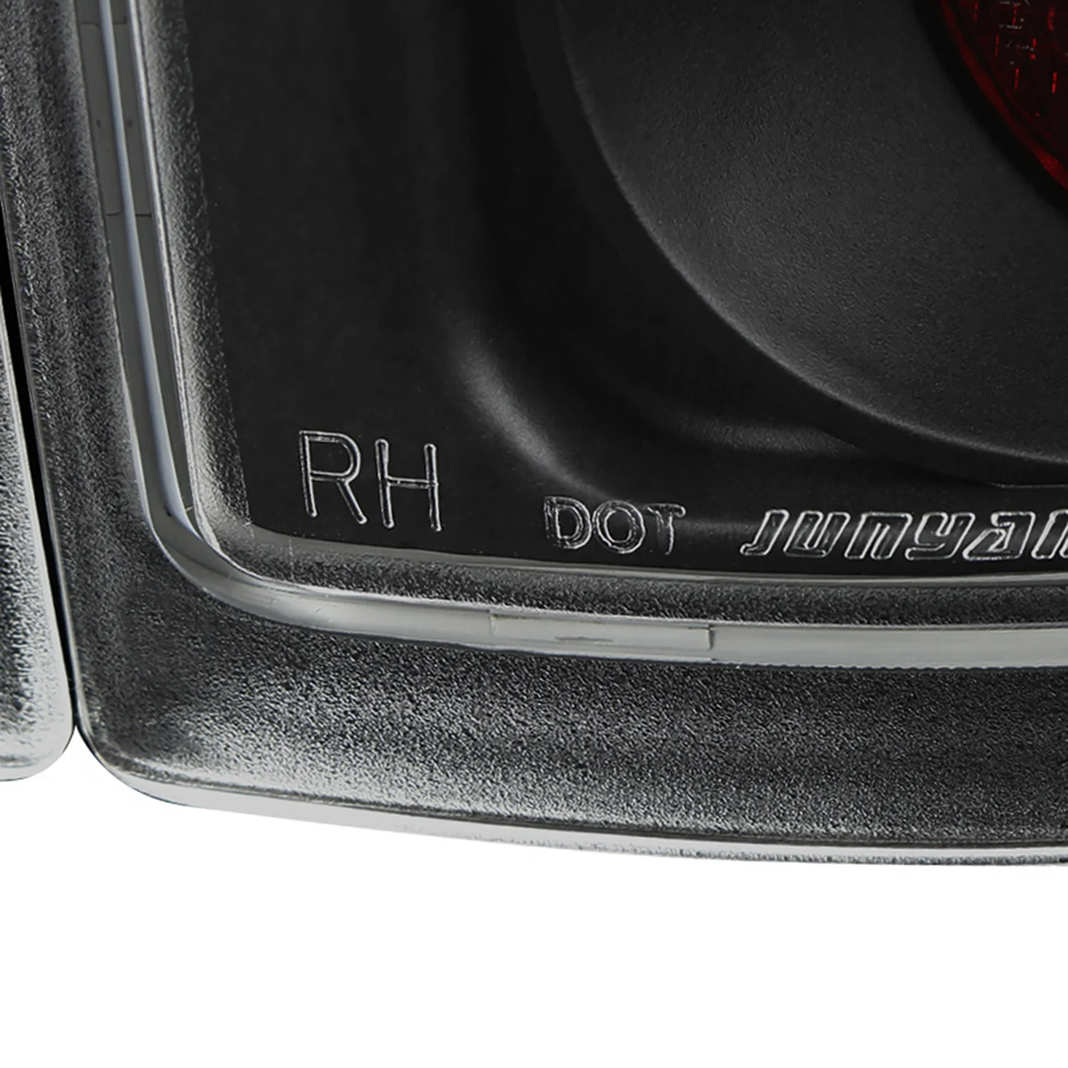 2004-2008 Ford F-150 Styleside Tail Lights Matte Black Housing/Clear Lens - Image 4