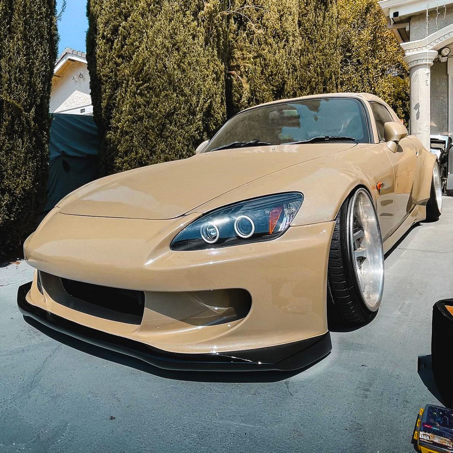2004-2009 Honda S2000 AP2 Dual Halo Projector Headlights Matte Black/Clear - Image 9