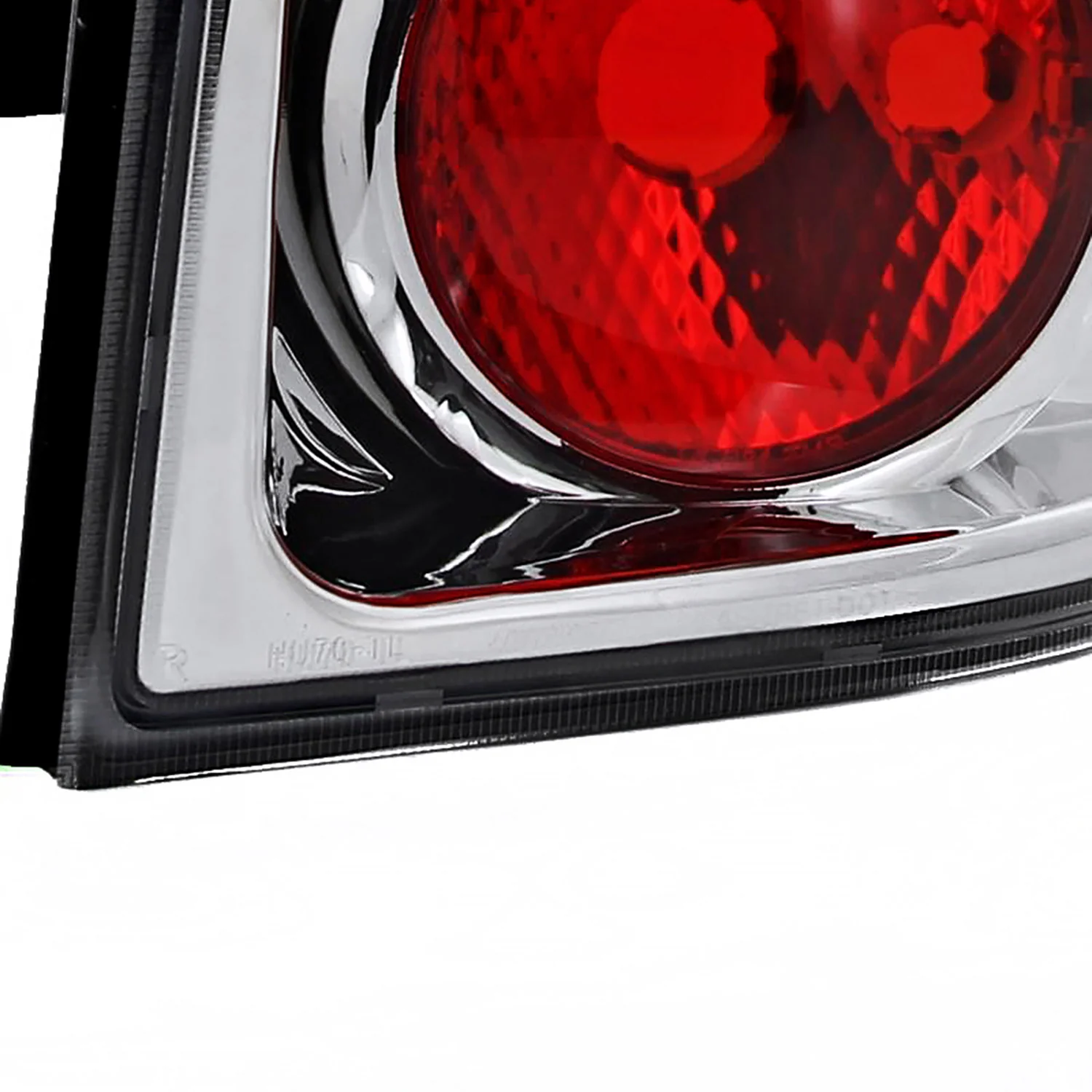 2004-2009 Hyundai Tucson Tail Lights Chrome Housing/Clear Lens - Image 5