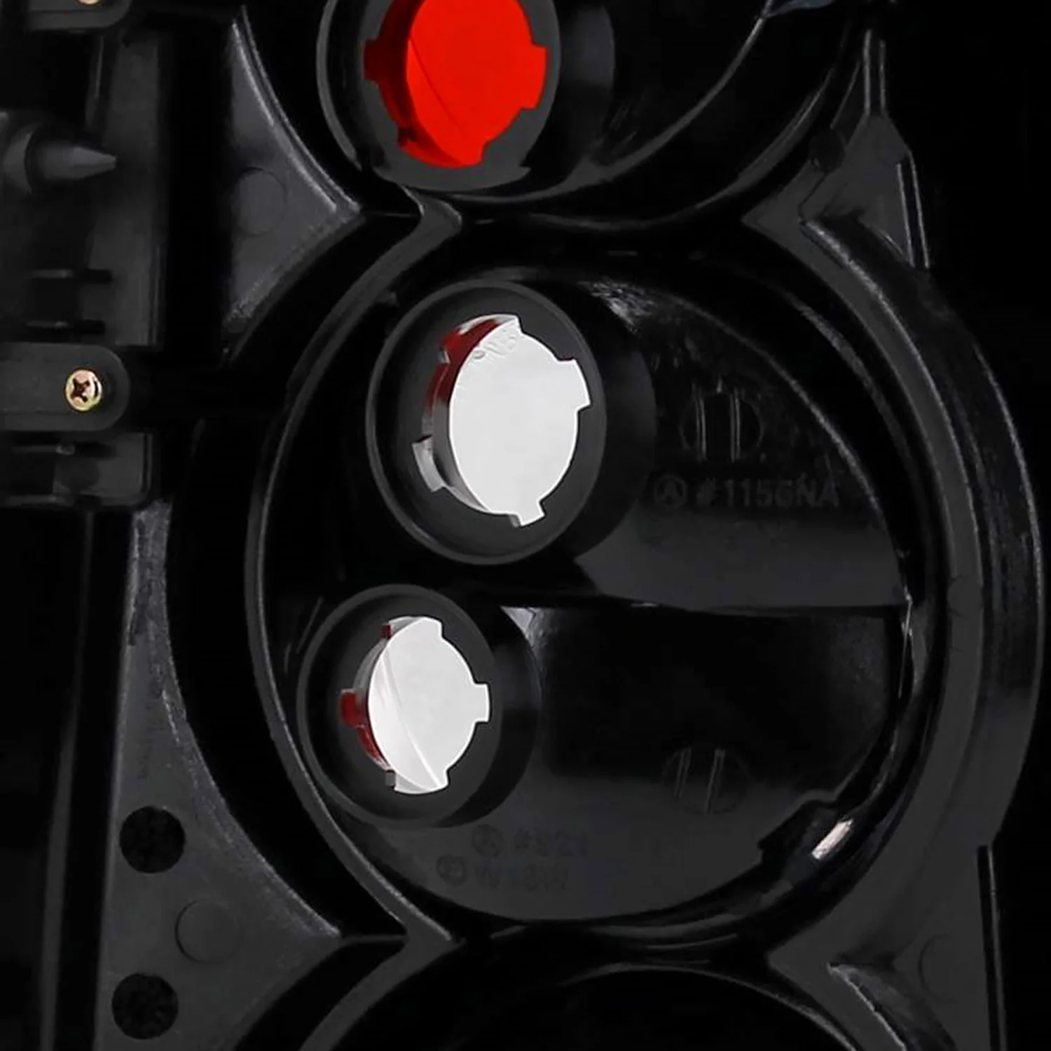 2004-2009 Hyundai Tucson Tail Lights Chrome Housing/Clear Lens - Image 9