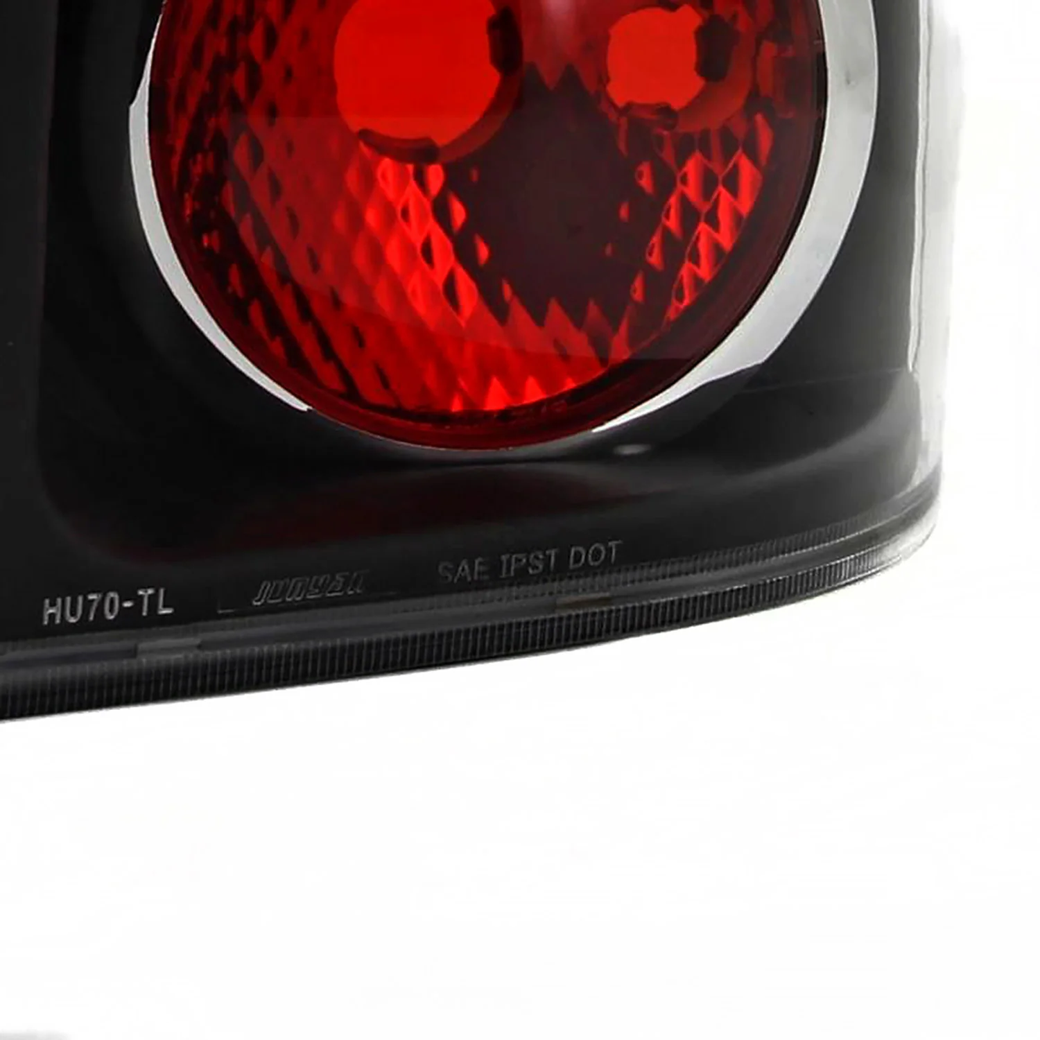 2004-2009 Hyundai Tucson Tail Lights Matte Black Housing/Clear Lens - Image 5